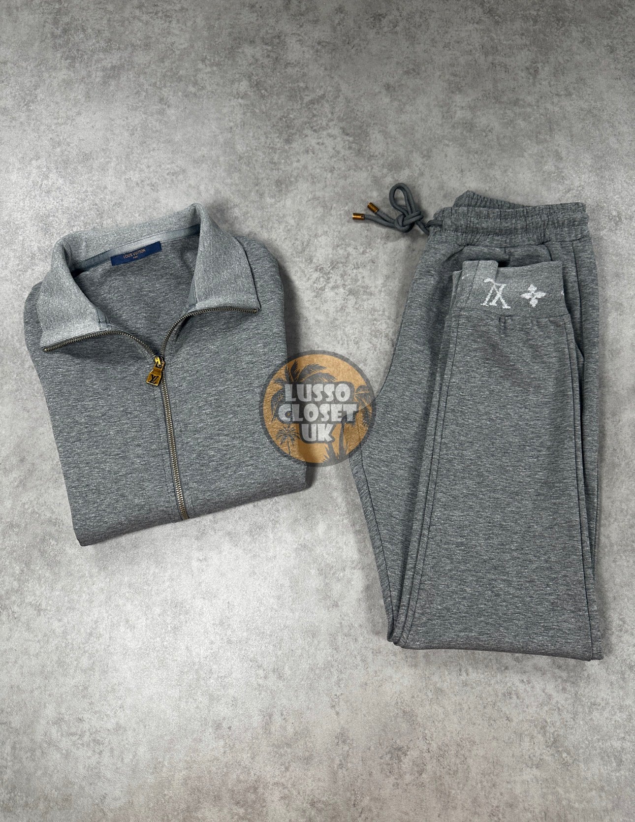 Lou - Grey Mono Tracksuit