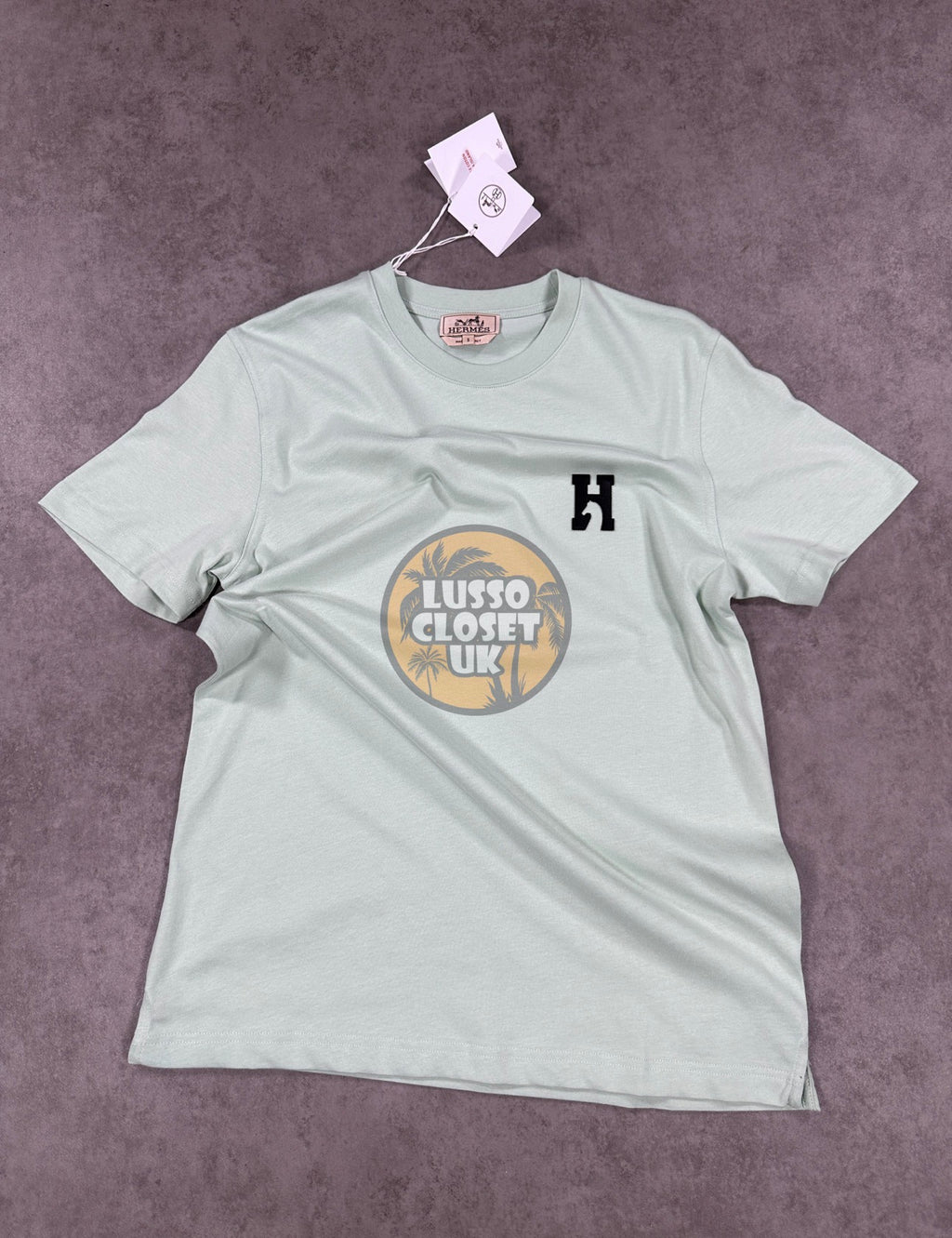 HRMS - Mint Green Horse H T Shirt