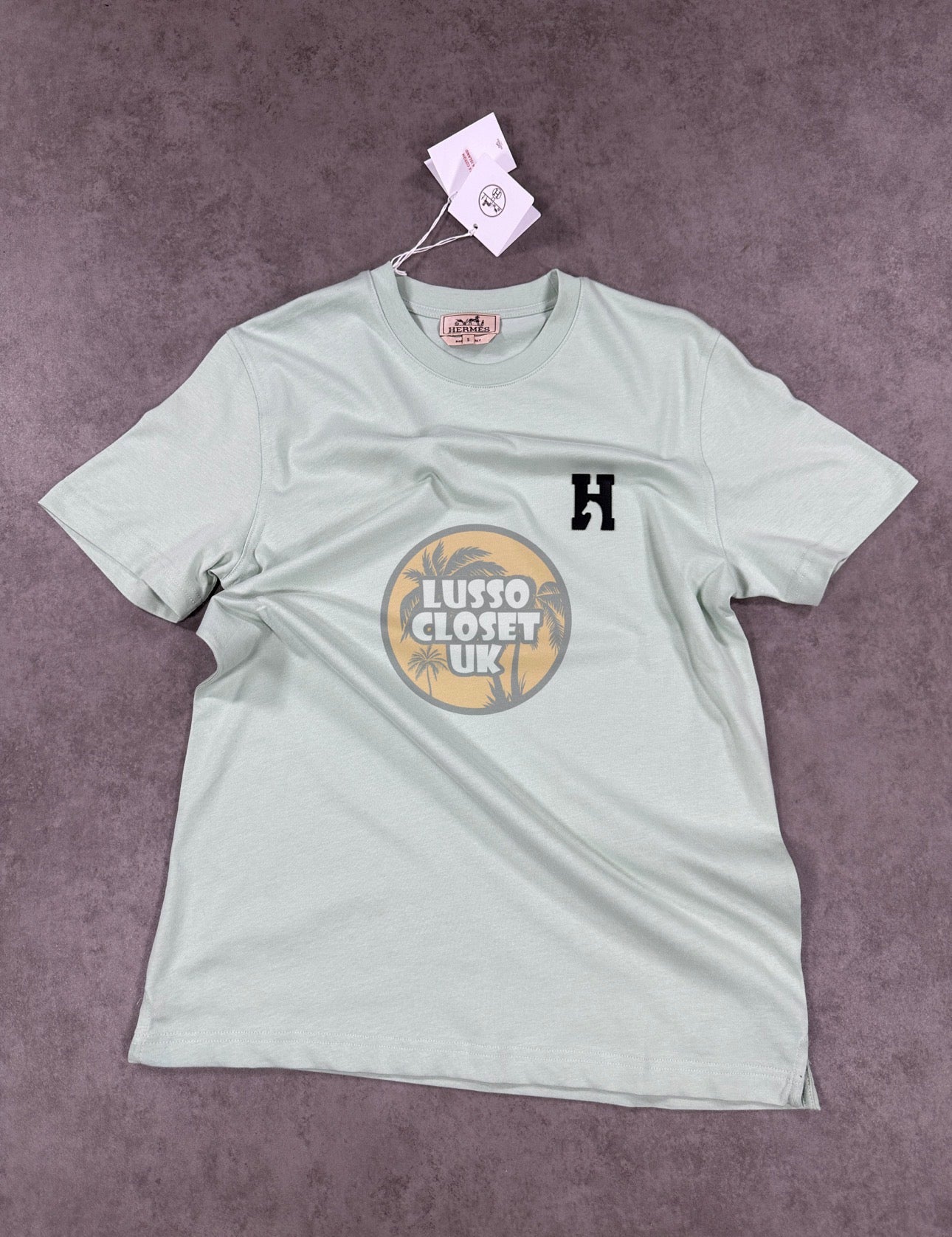 Herm - Mint Green Horse H T Shirt