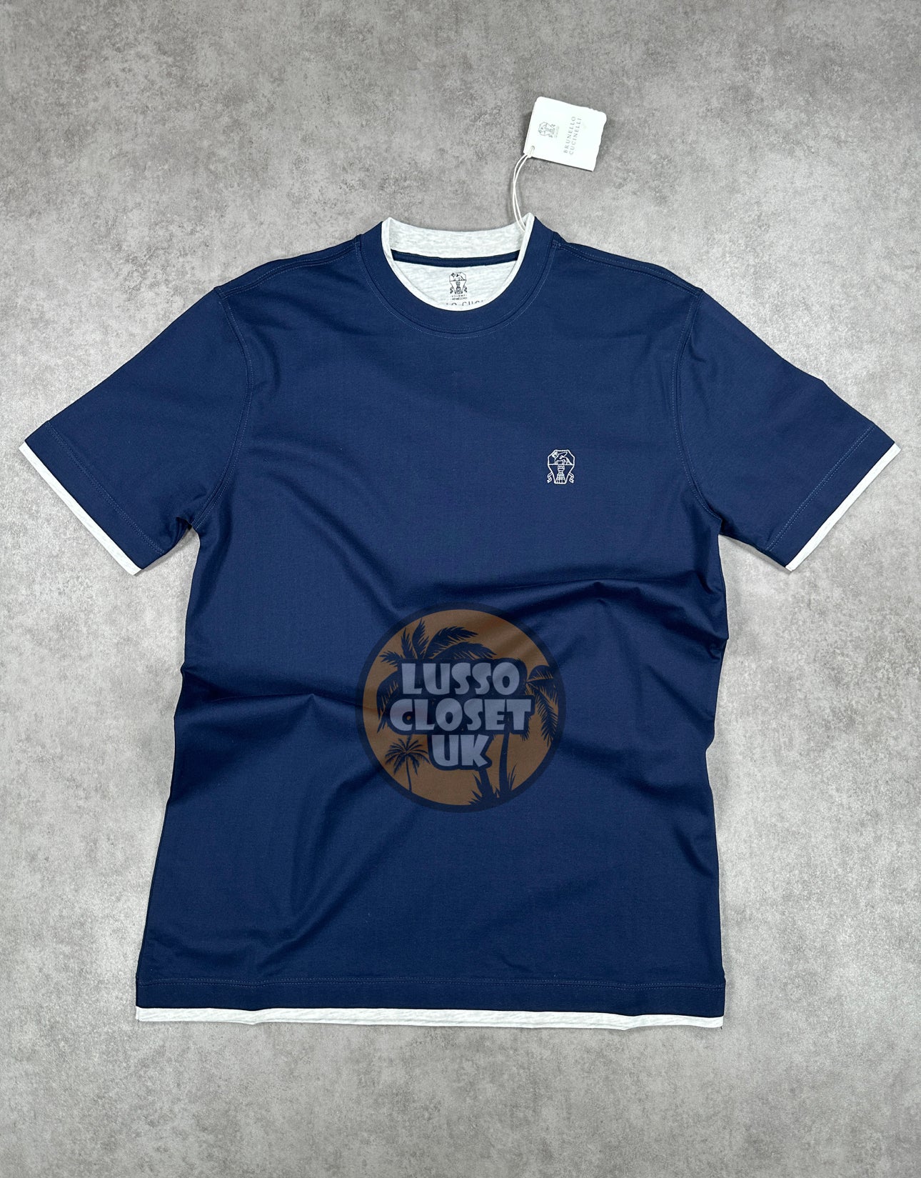 Bruno - Navy T Shirt