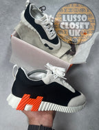 Herm - Navy/ White Orange H Trainers