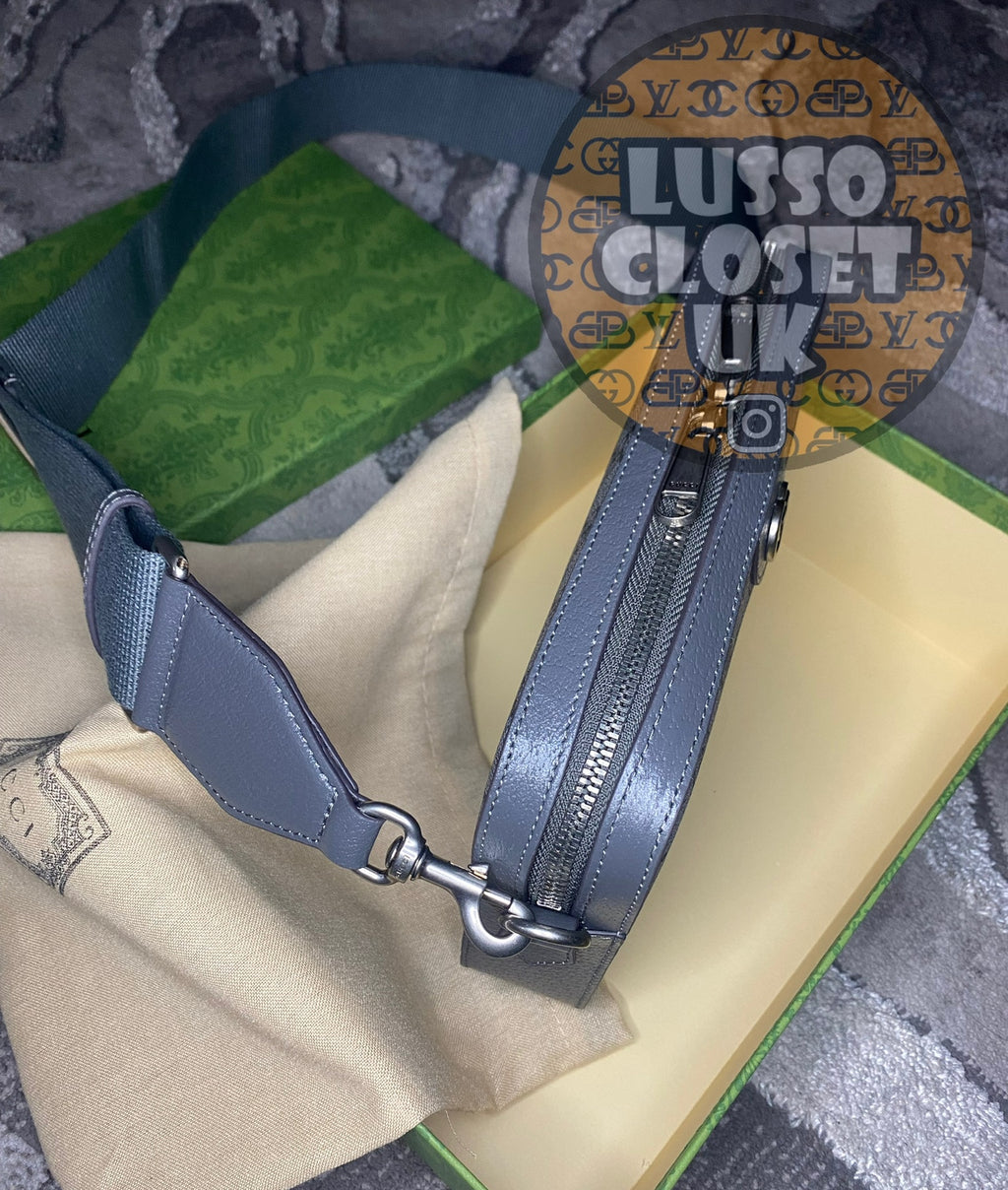 GG - Grey Messenger / Hand Luggage