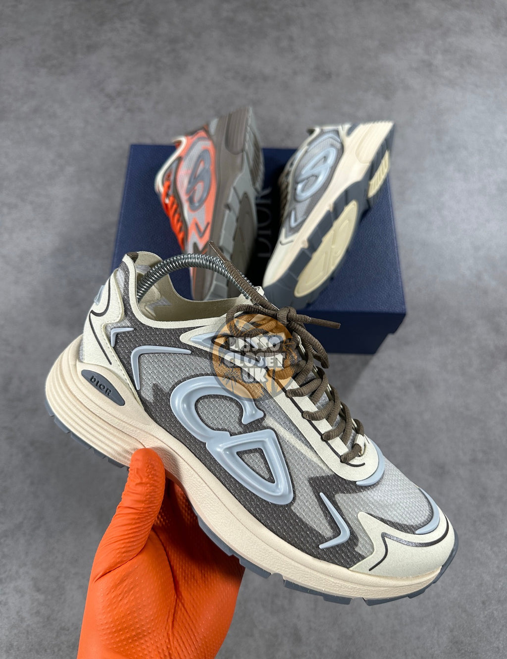 Dio - Beige Tech B30 Trainers