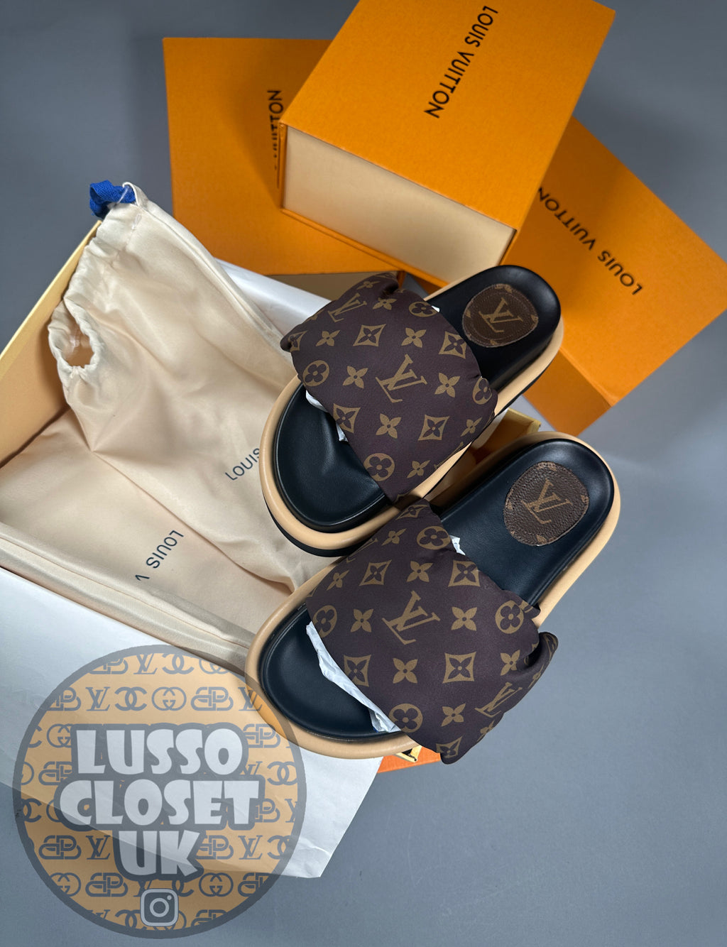 Lou - Velcro Pillow Sandal