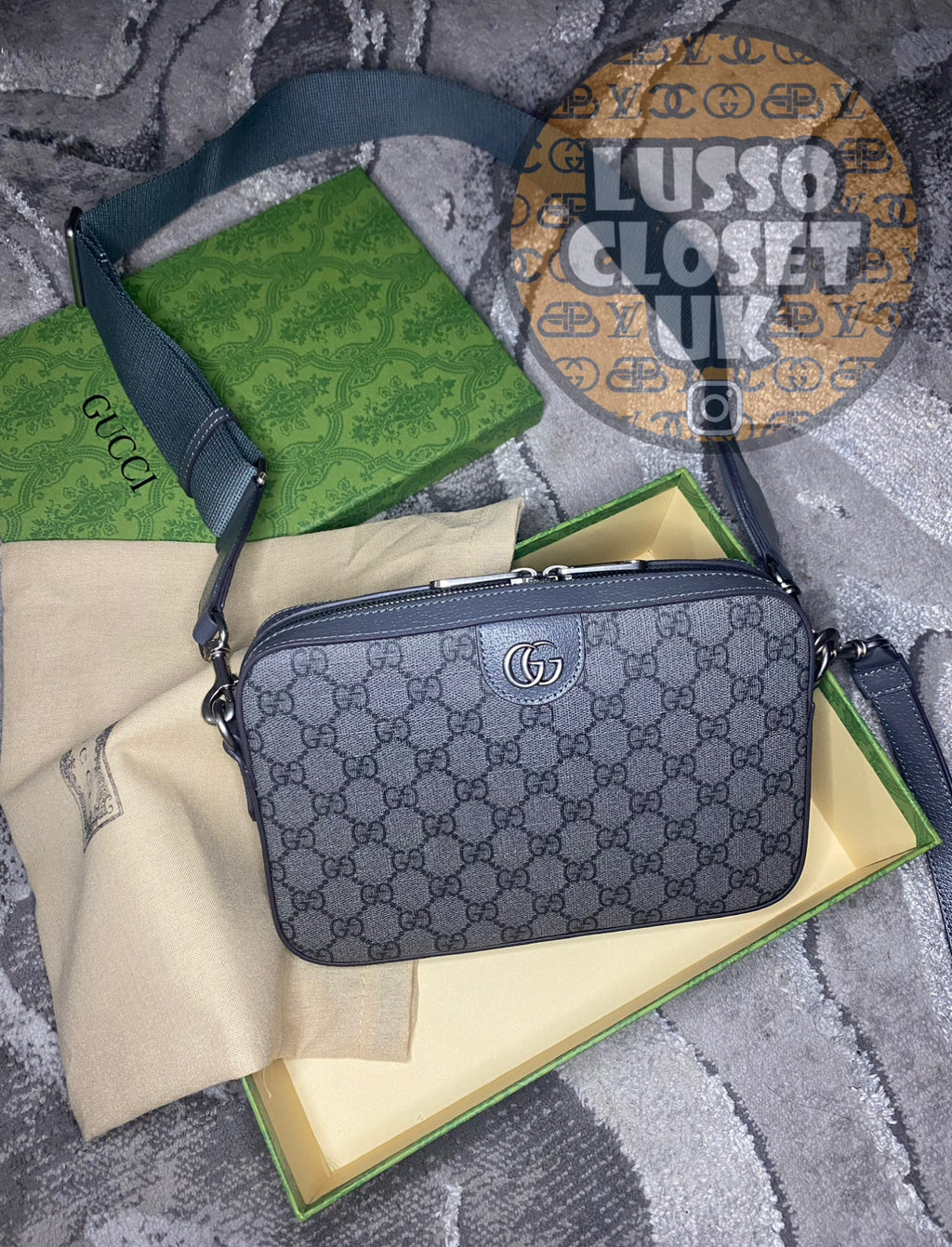 GG - Grey Messenger / Hand Luggage