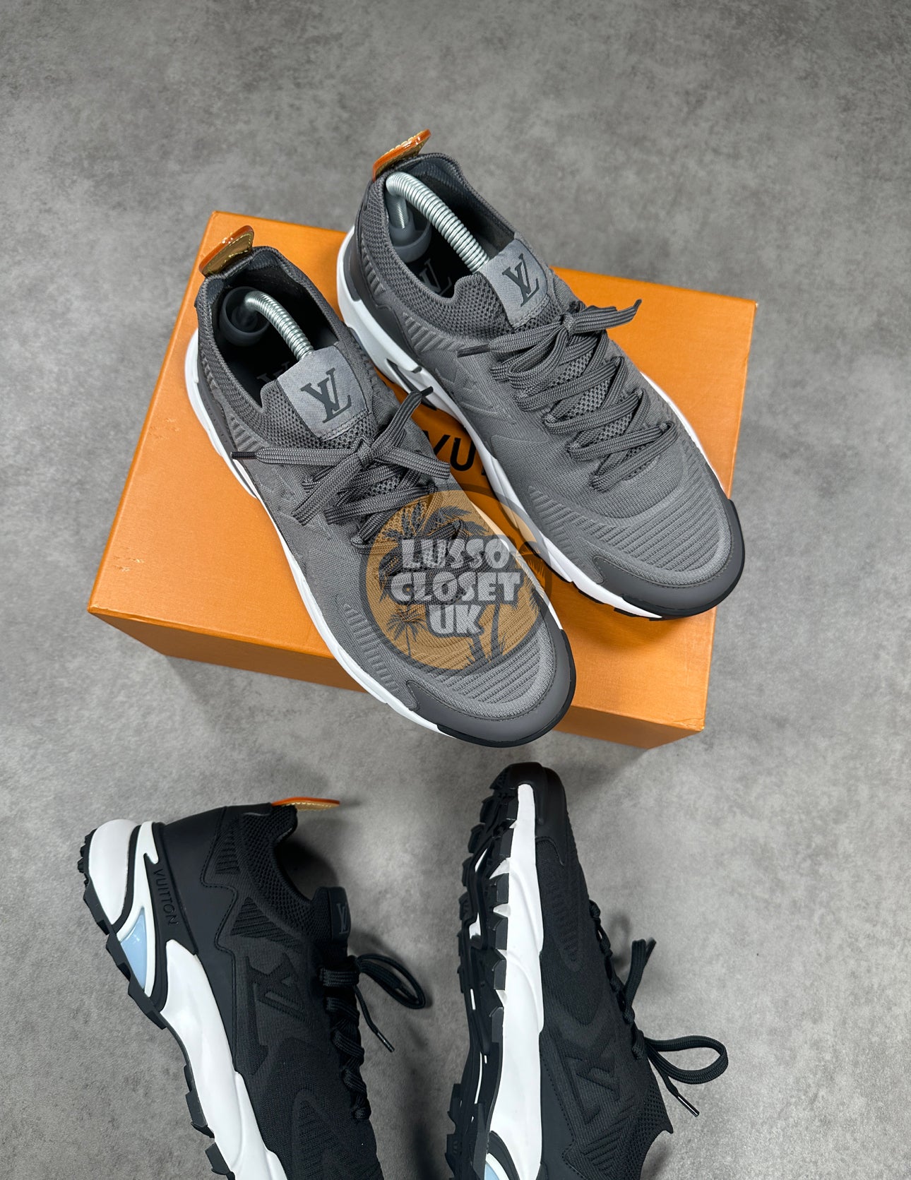 Lou - Tactics Grey/White Trainers