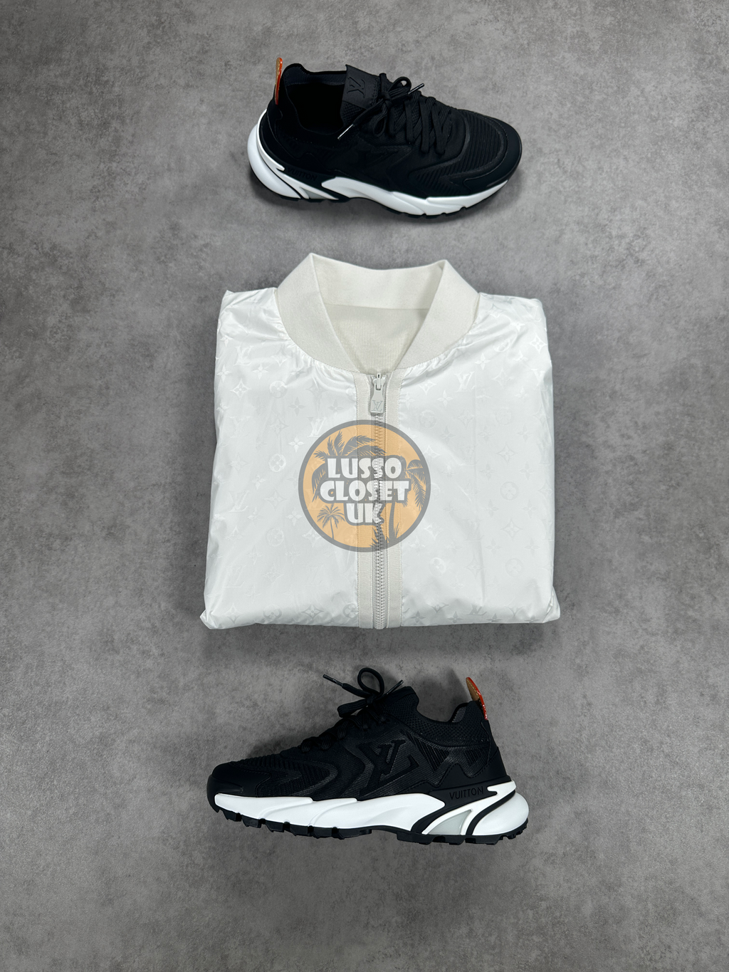 Lou - White Reversible Jacket