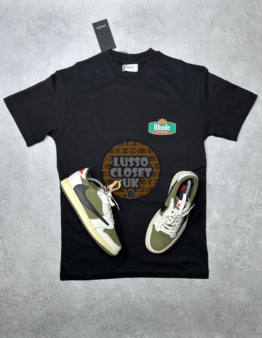 Rhu - Green Logo T Shirt