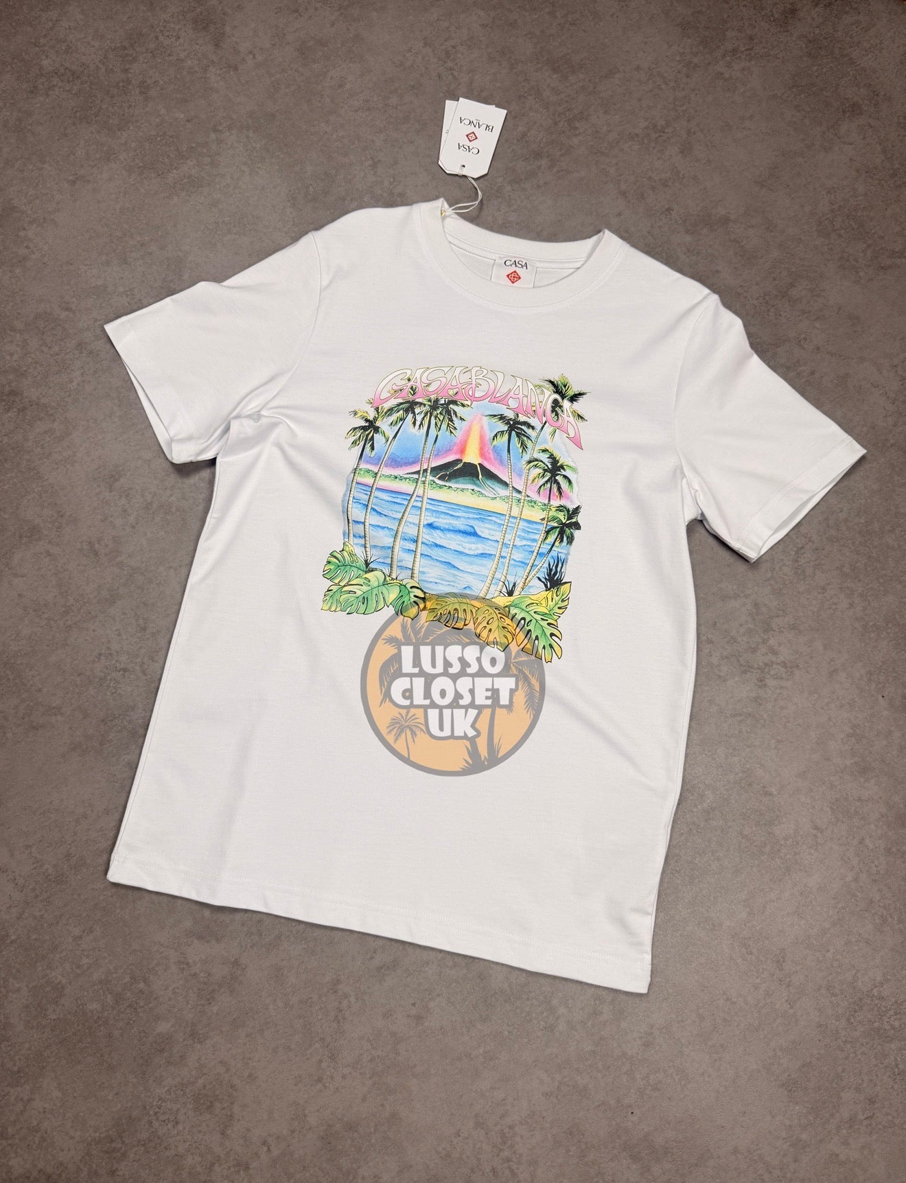 CB - White Volcano T Shirt