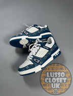 Lou - Blue Demin Trainers