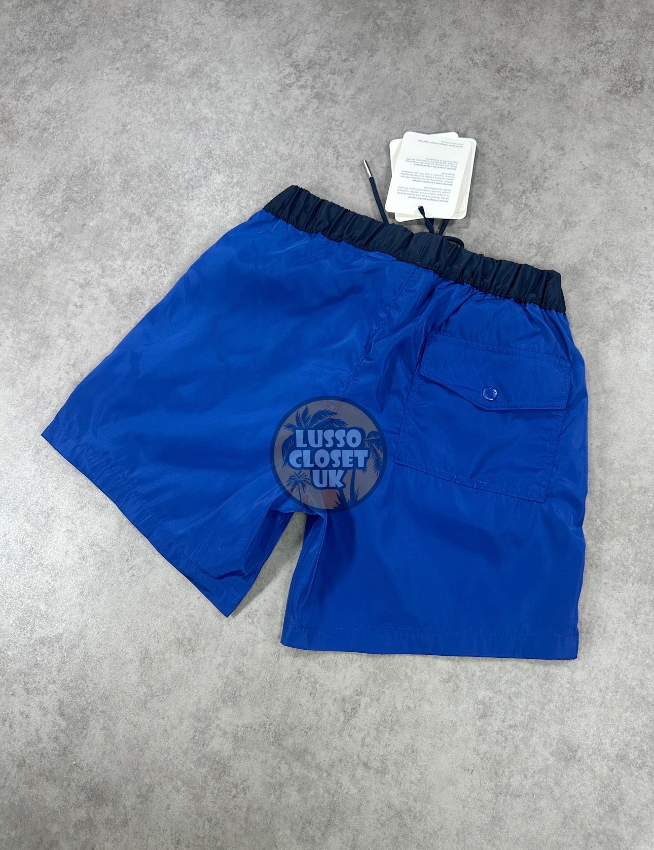 Mon - Blue & Navy Waist Shorts