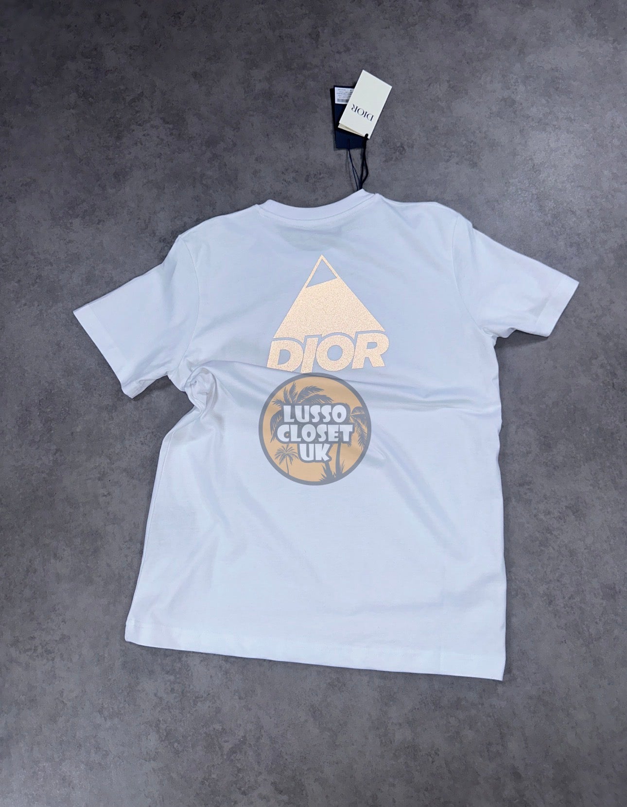 Dio - White Reflective T Shirt