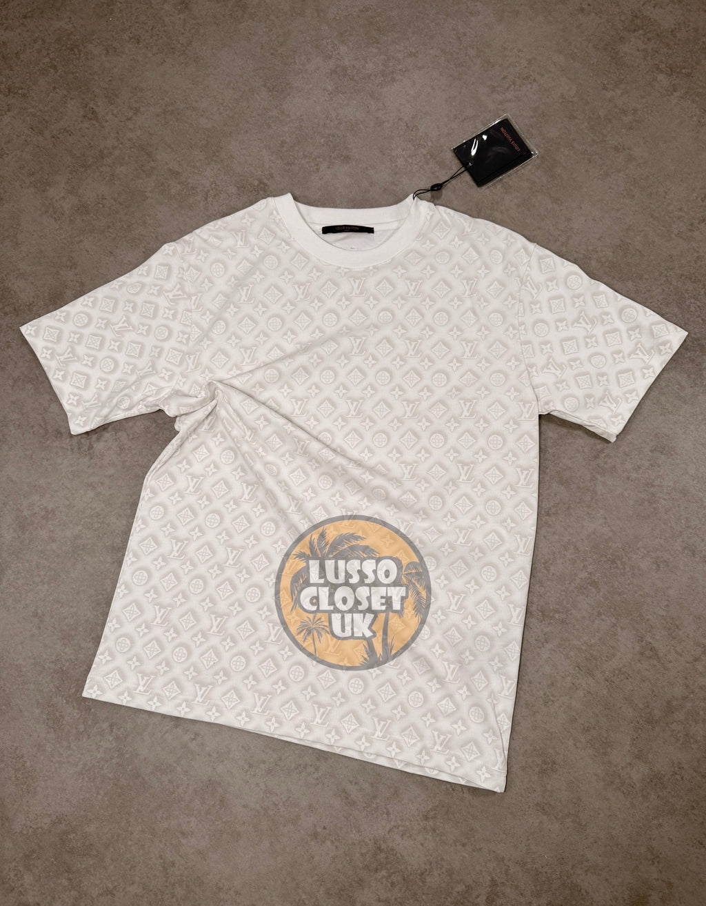 LSV - White Full Mono T Shirt