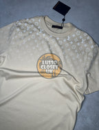 Lou - Beige Fade T Shirt