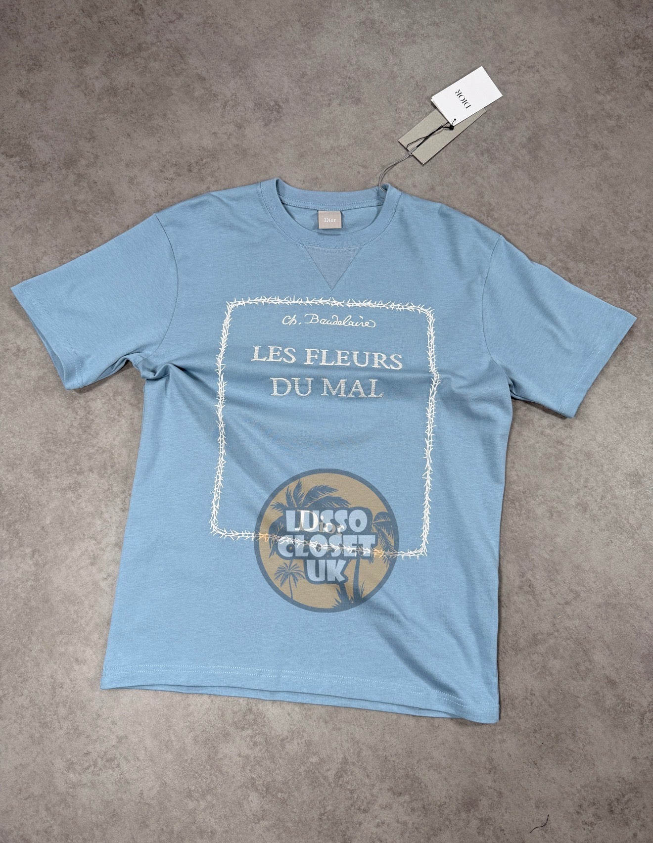 Dio - Blue Les Fleurs T Shirt