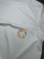 Lou - Dark Grey Circle Badge T Shirt