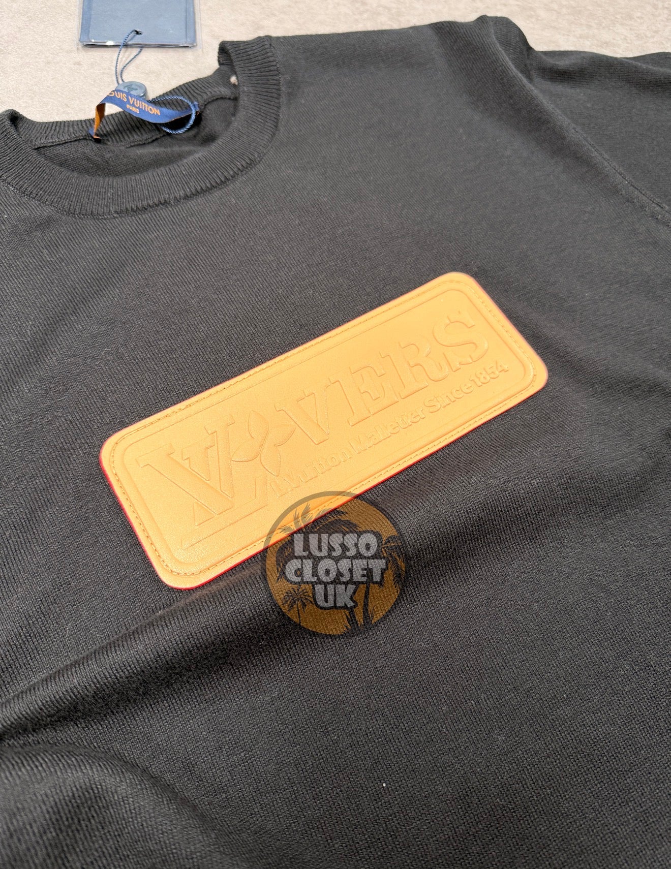 LSV - Black Crewneck T Shirt