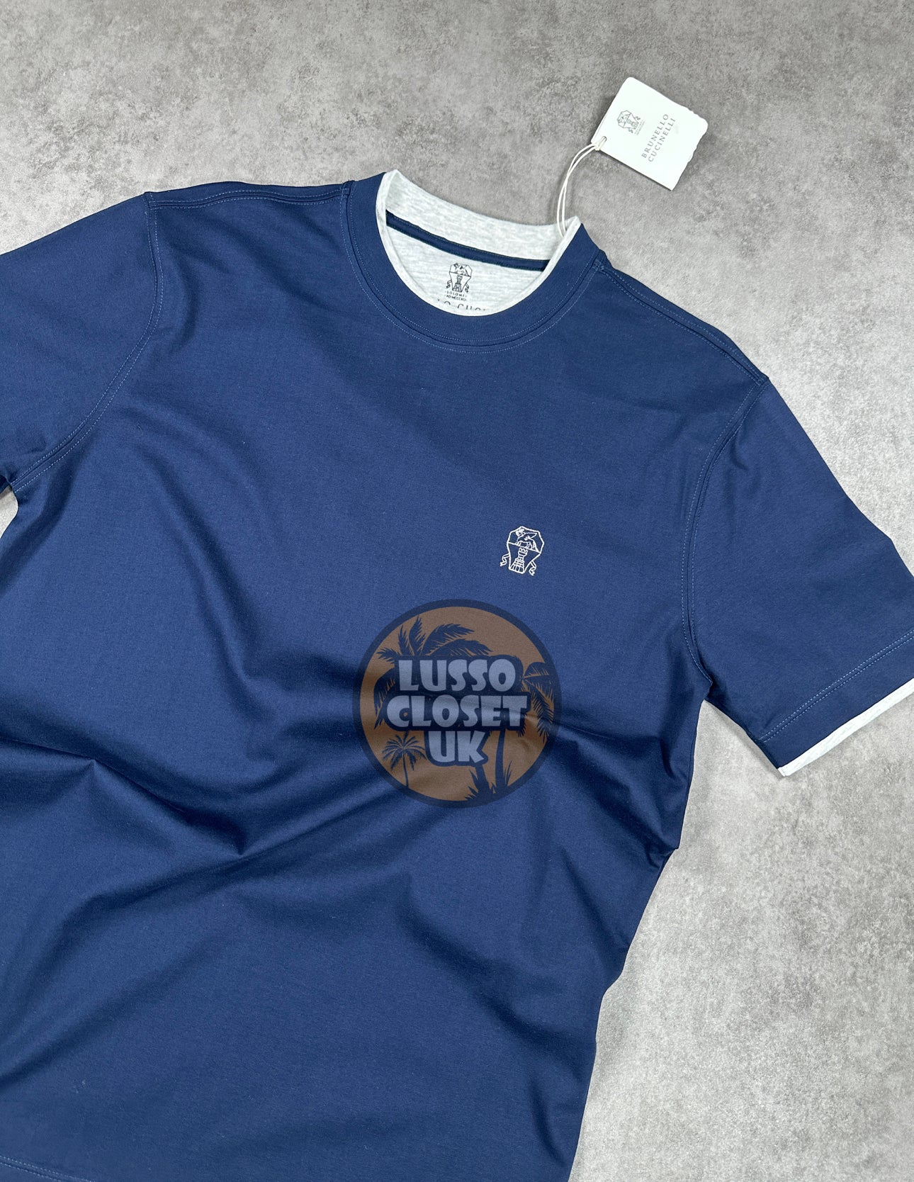 Bruno - Navy T Shirt