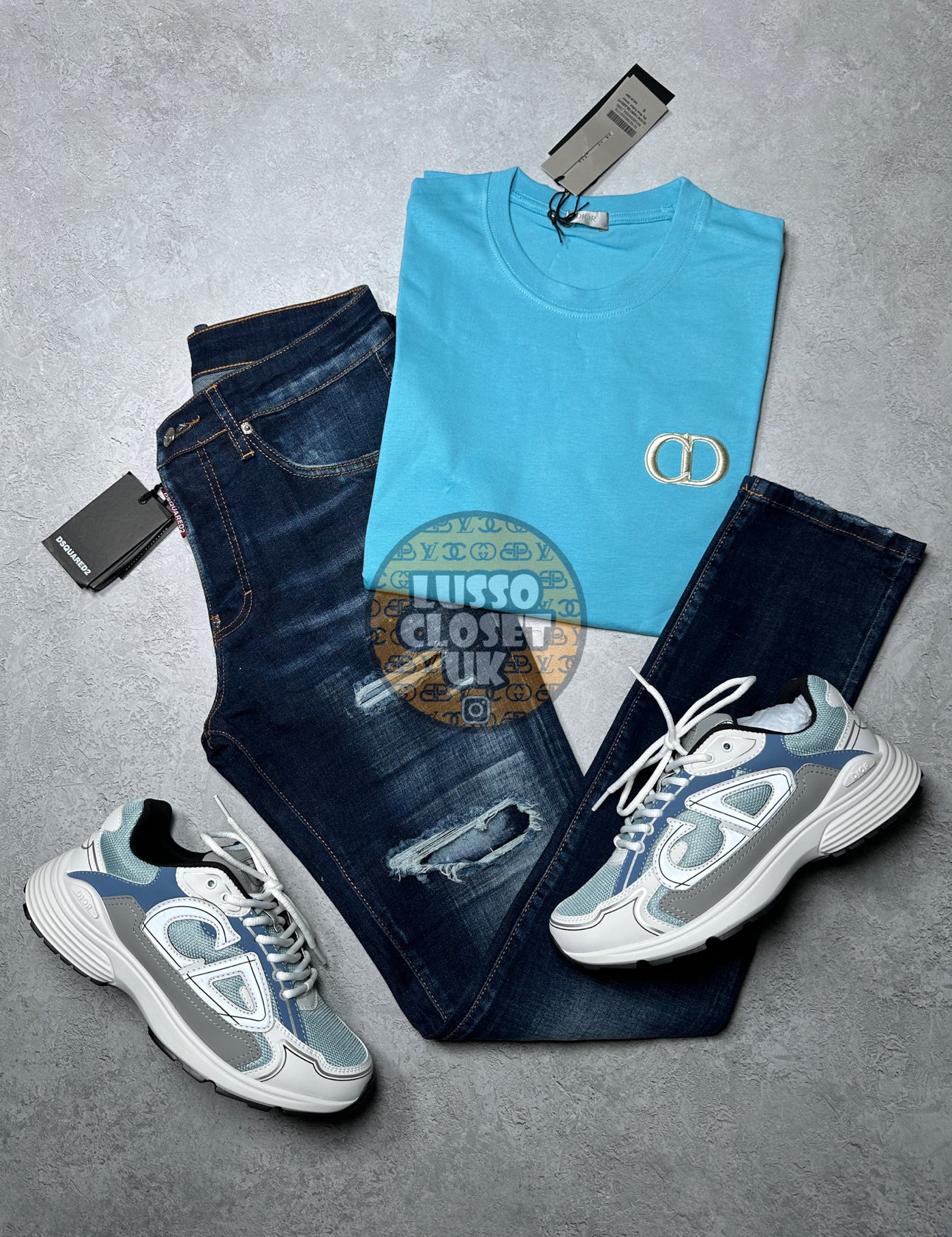 Dio - Sky Blue T Shirt