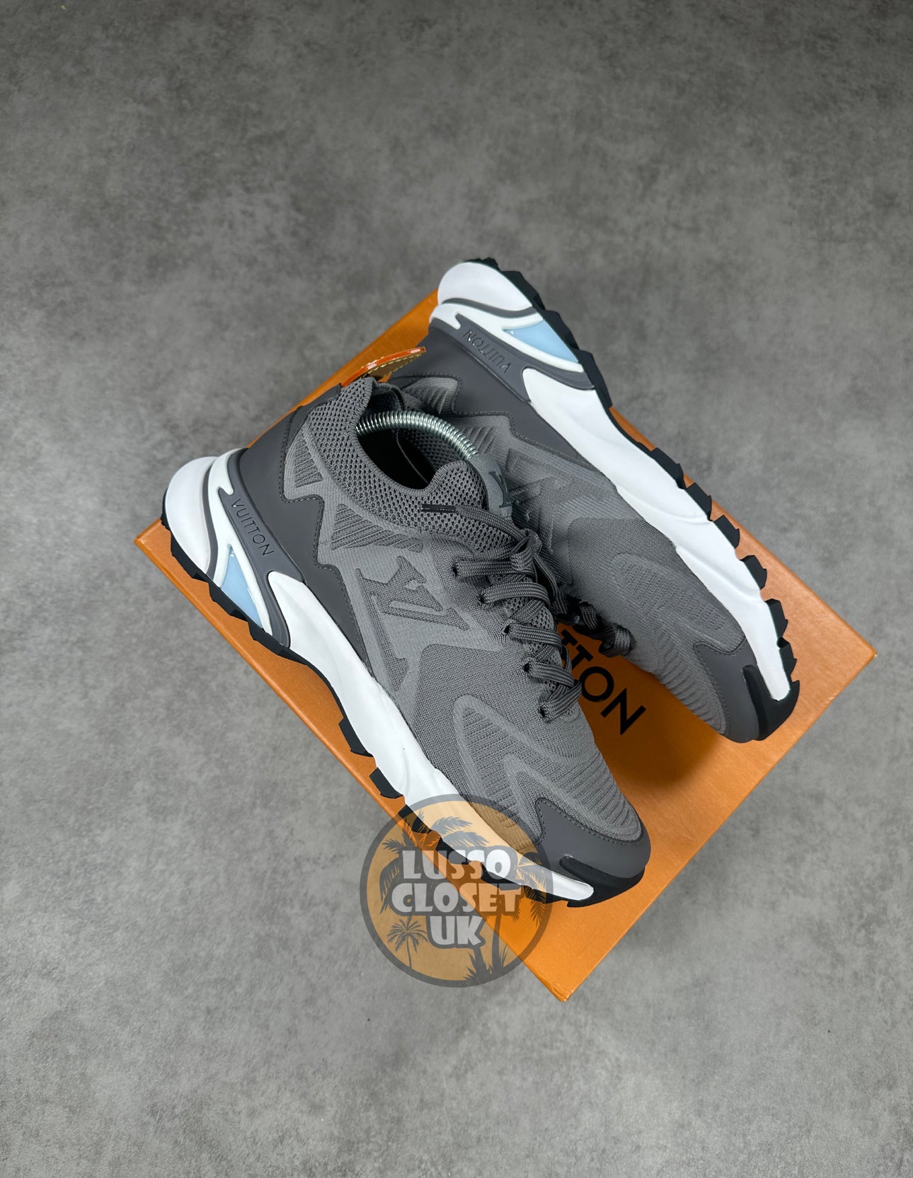 Lou - Tactics Grey/White Trainers