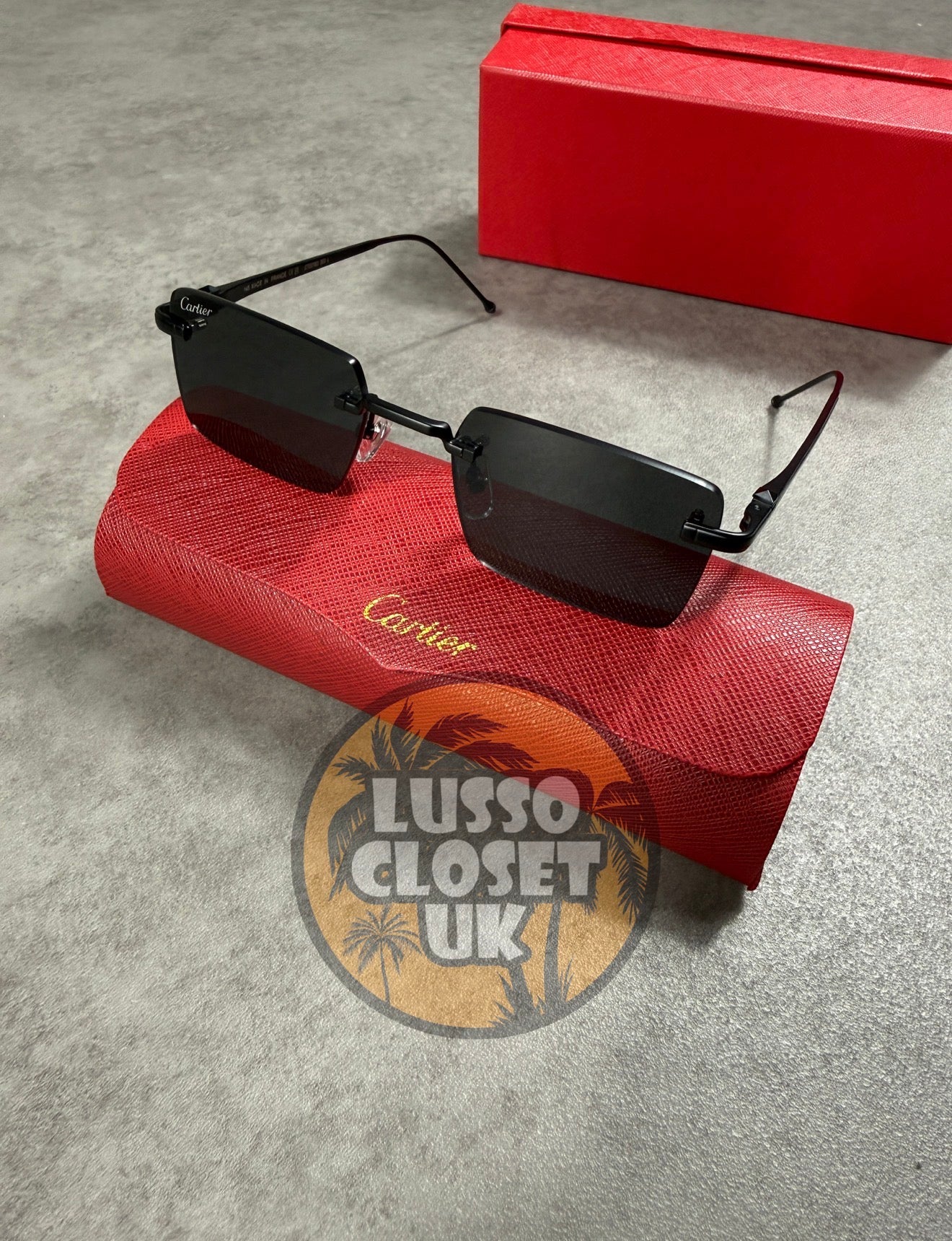 Cart - Jet Black Sunglasses
