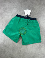 Mon - Green & Black Waist Shorts