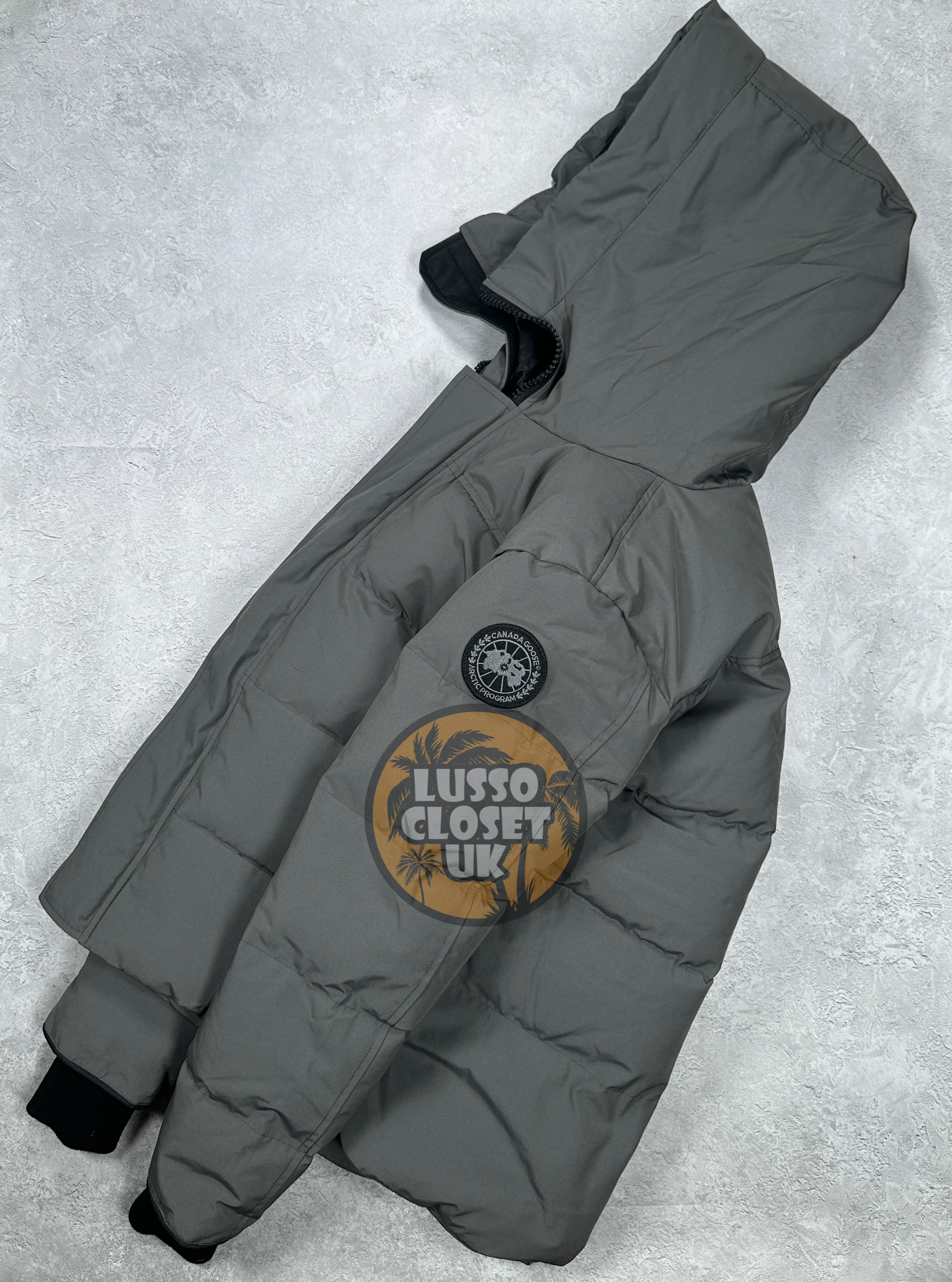 CG - Grey MacMillan Grey Badge