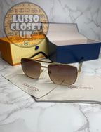 Lou - Gold Sunglasses