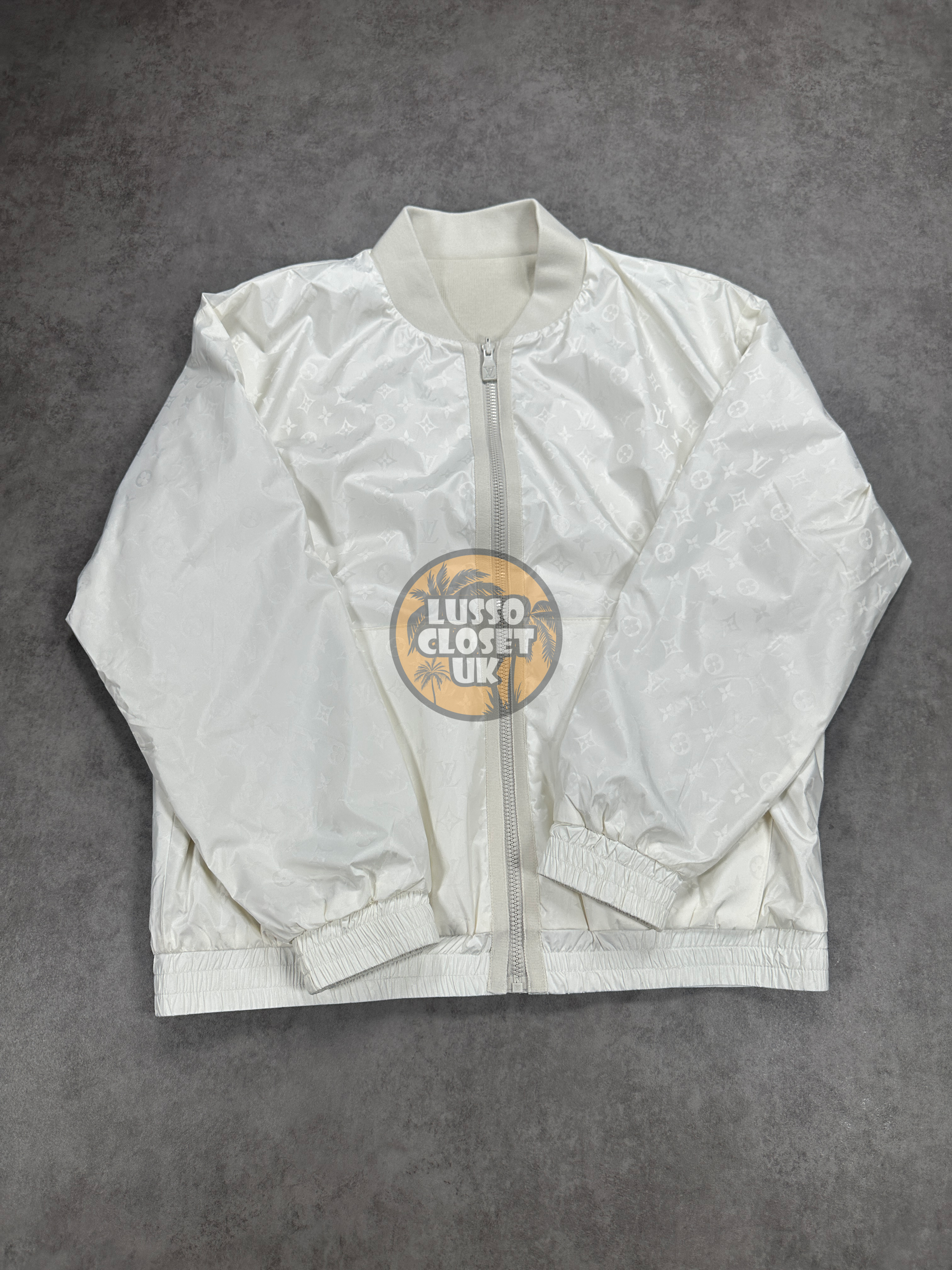 Lou - White Reversible Jacket