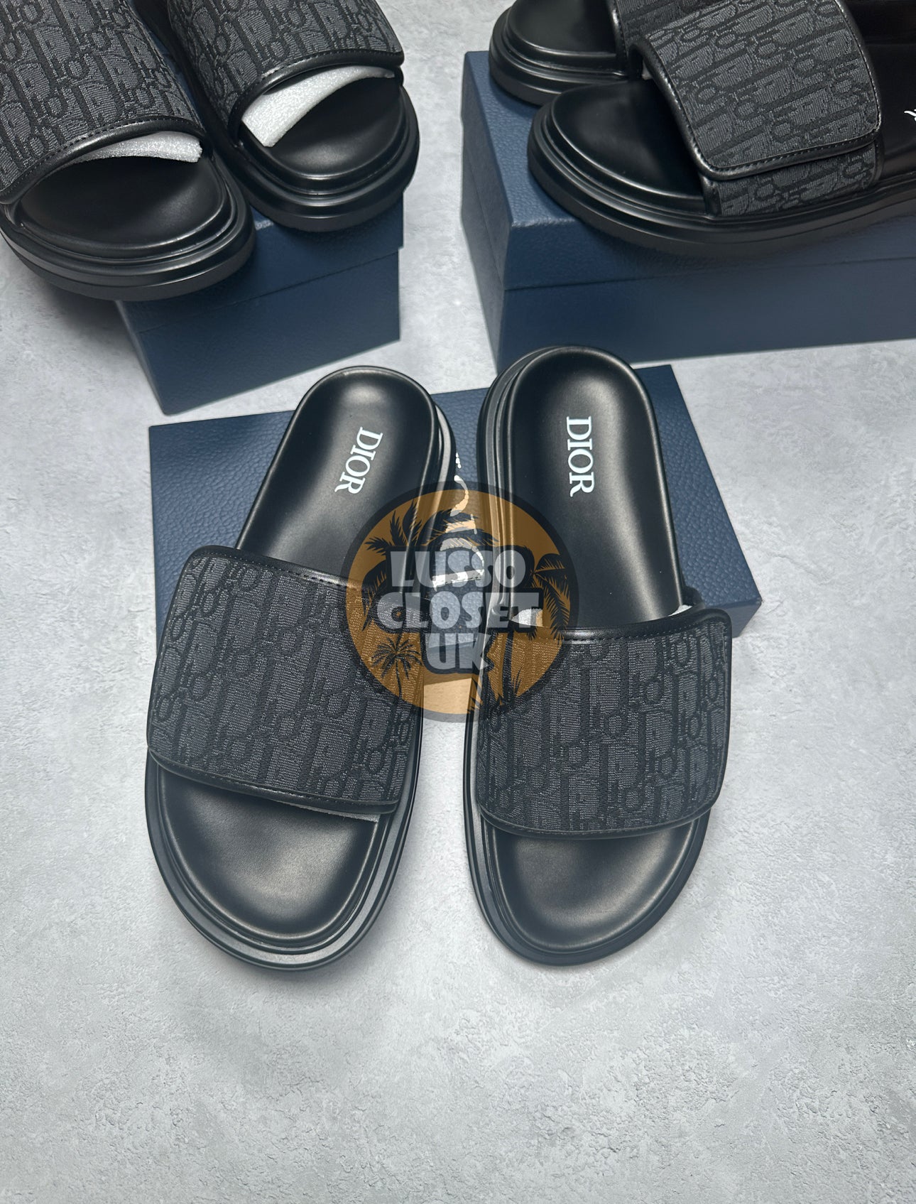 DIO - Black Velcro Sliders