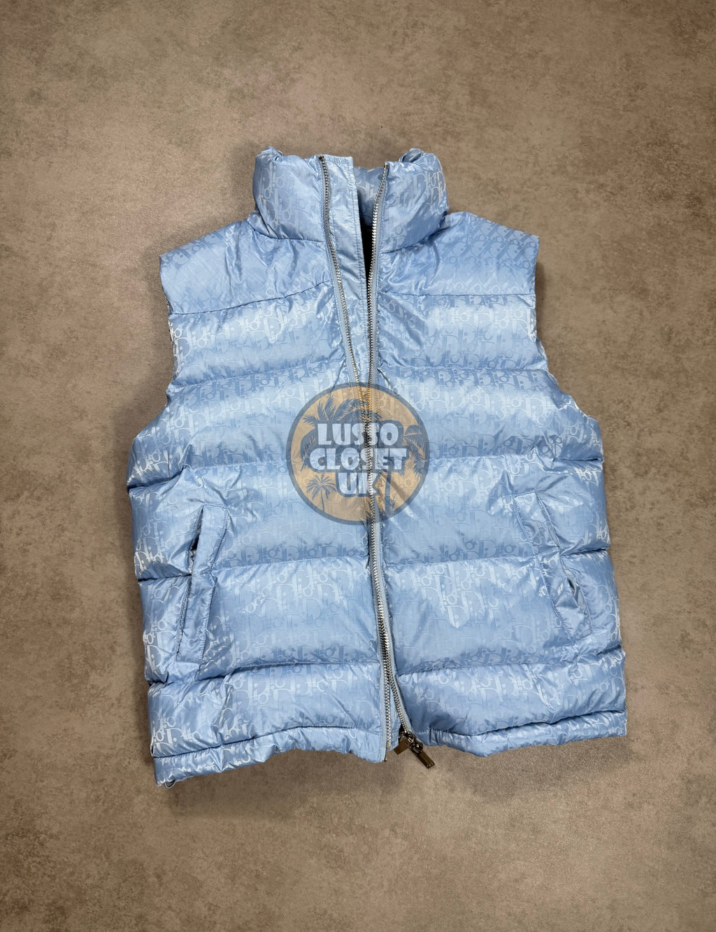 D - Baby Blue Gilet