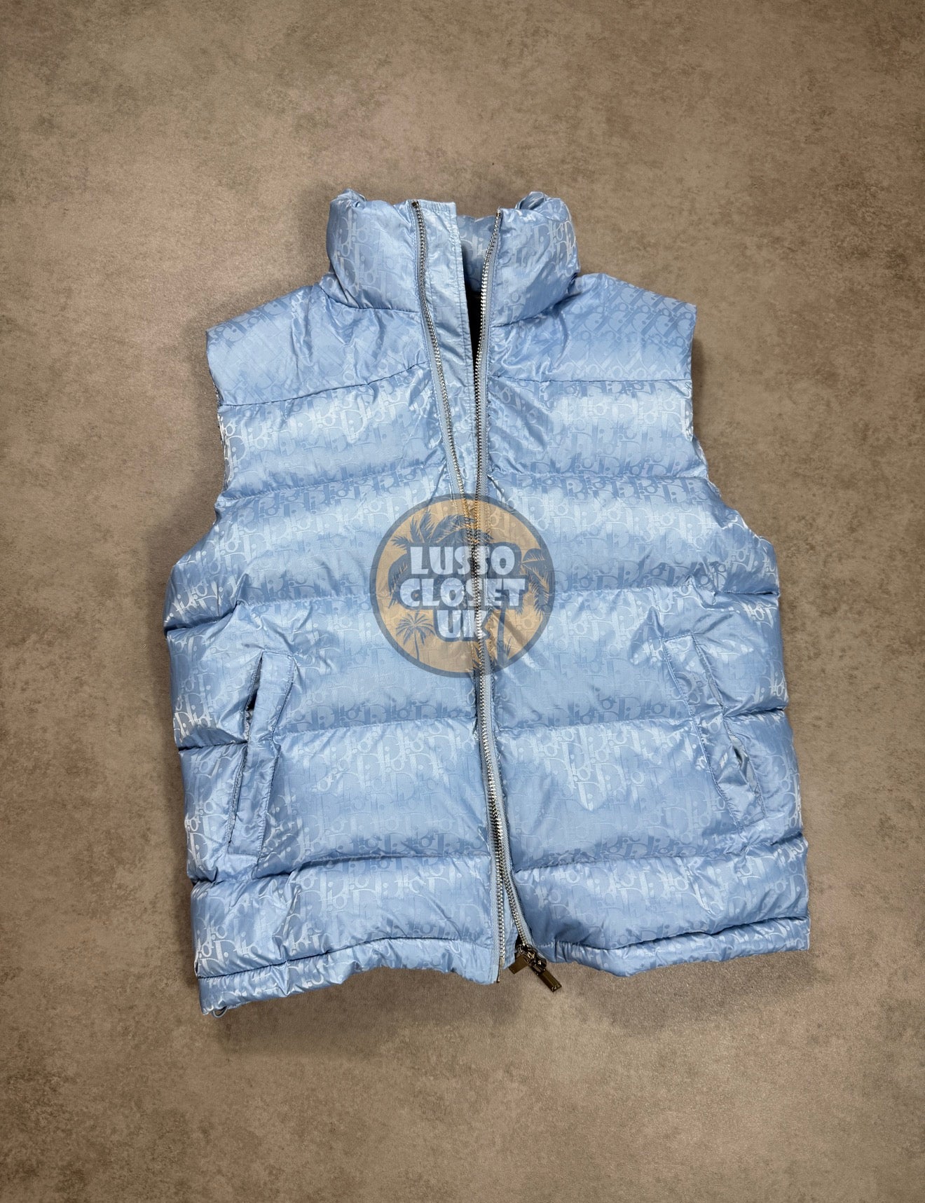 D - Baby Blue Gilet