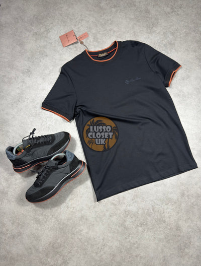 LP - Black Rim Collar T Shirt