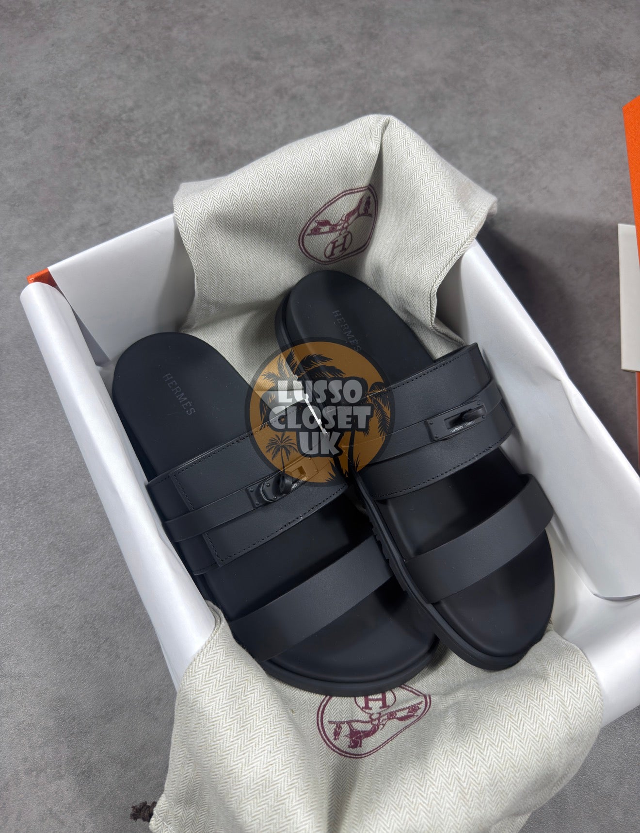 HRMS - Black Buckle Sandal