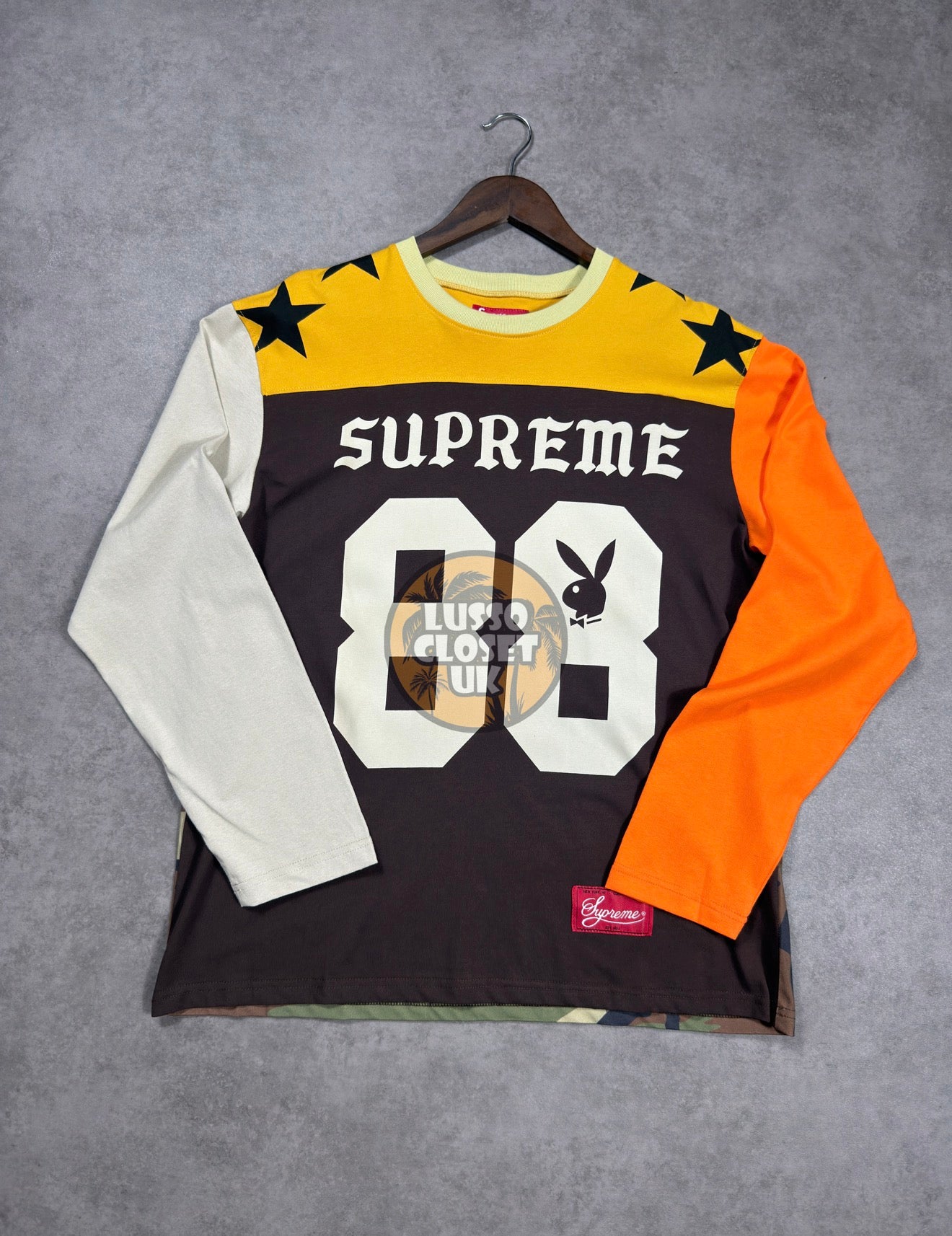 Sup - Orange Camo Long Sleeve