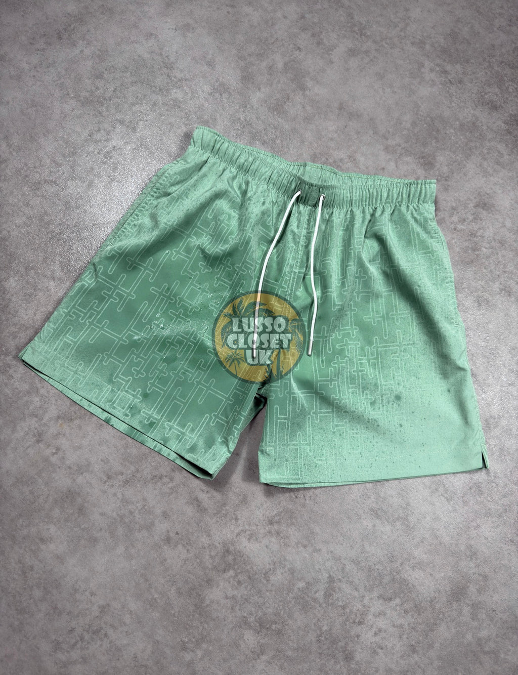 HRMS - Turquoise Water Reactive Shorts
