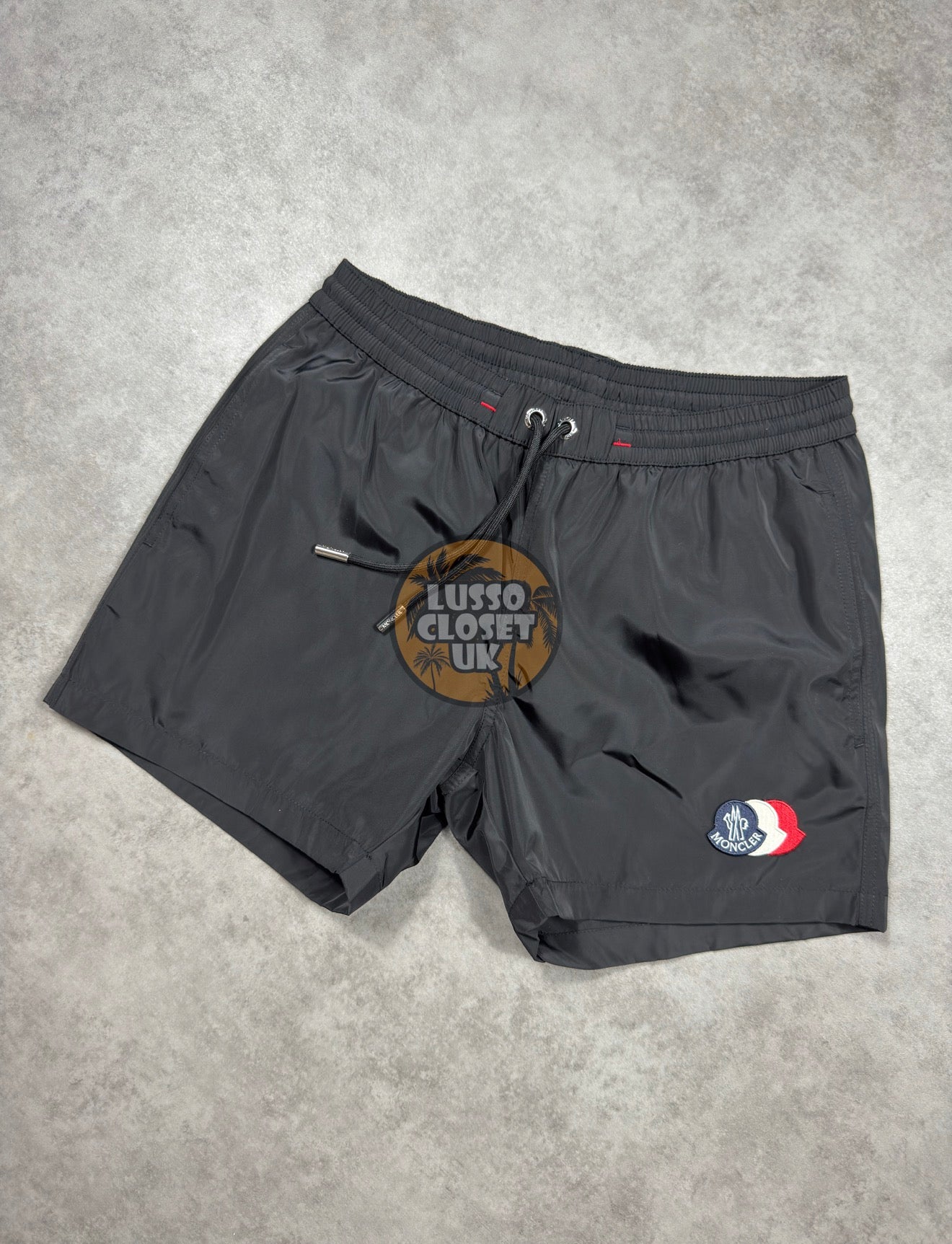 M - Black Trio Swim Shorts