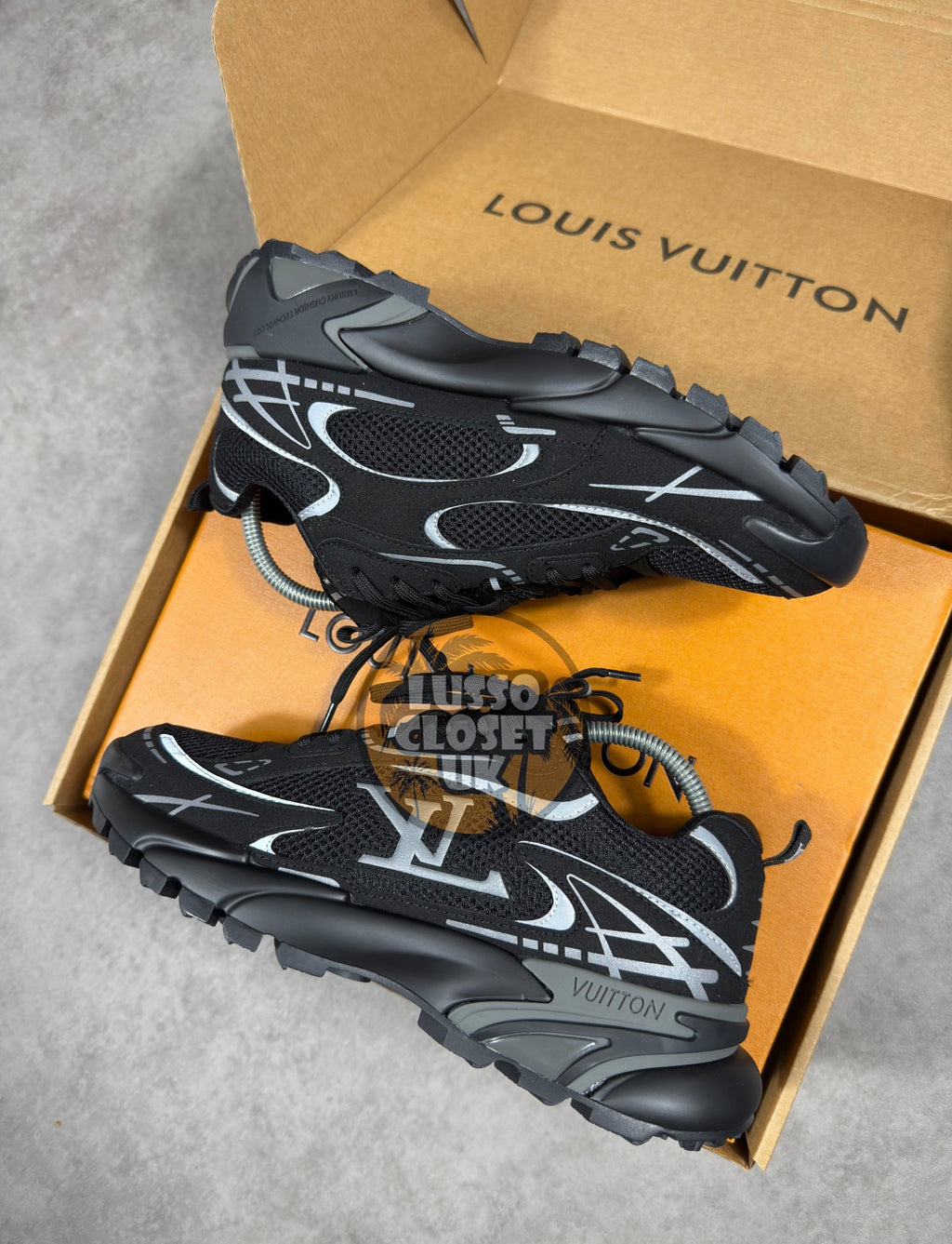 LSV - Black Tat Trainers