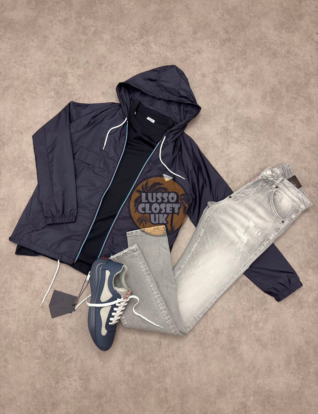 PDA - Navy Windbreaker