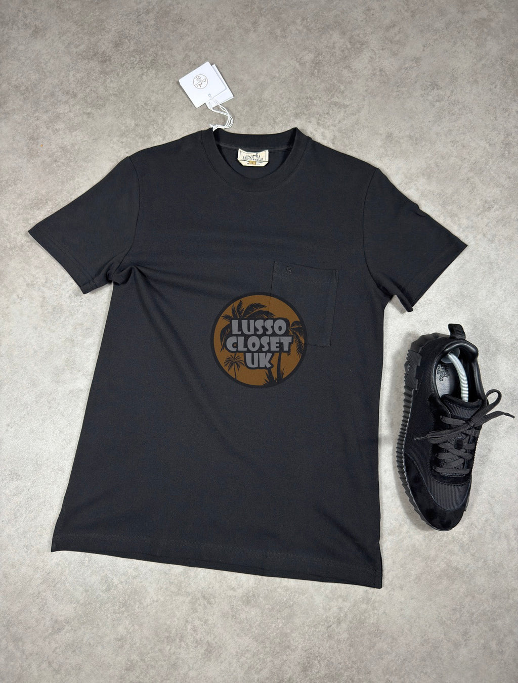 HRMS - Black Pocket T Shirt