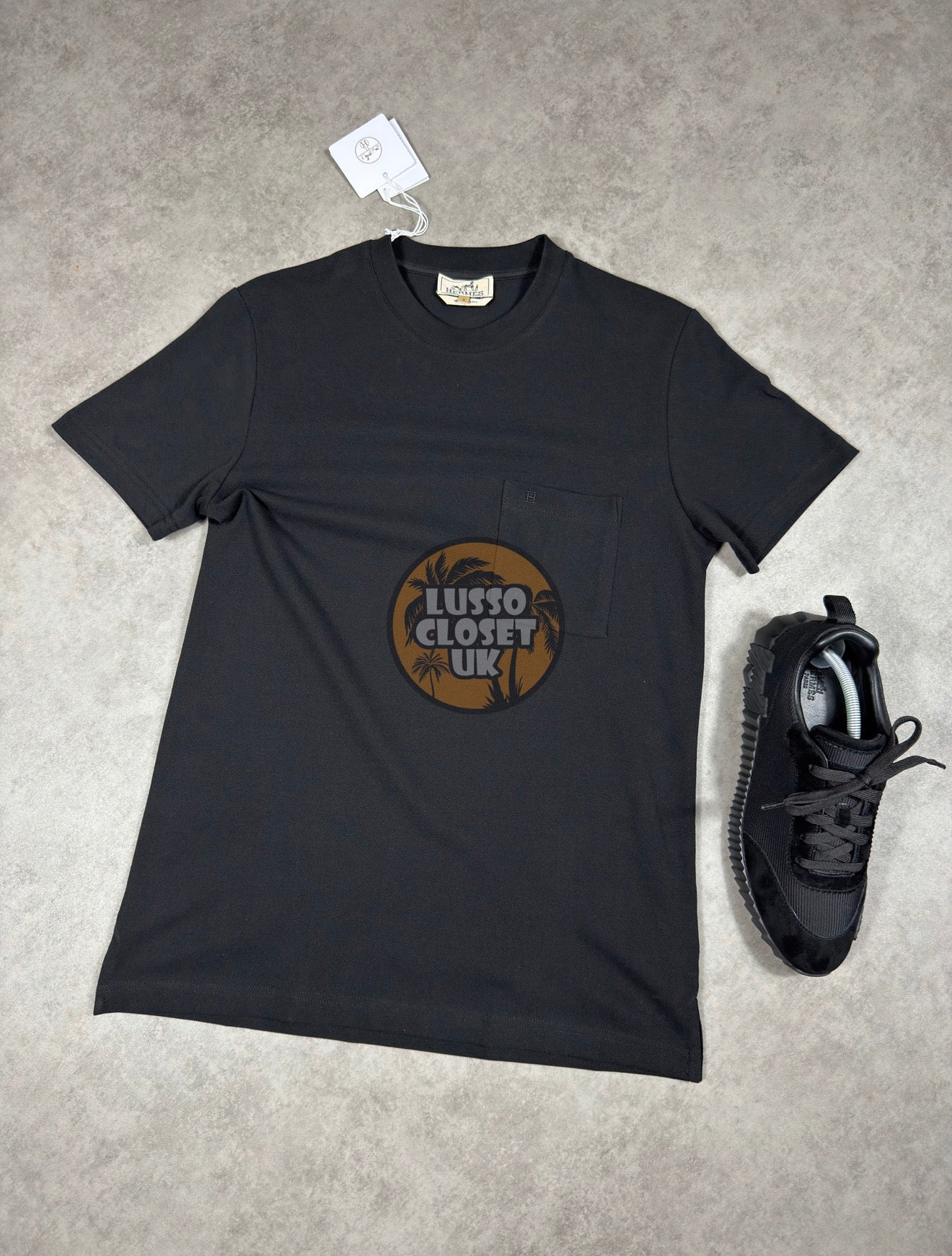HRMS - Black Pocket T Shirt