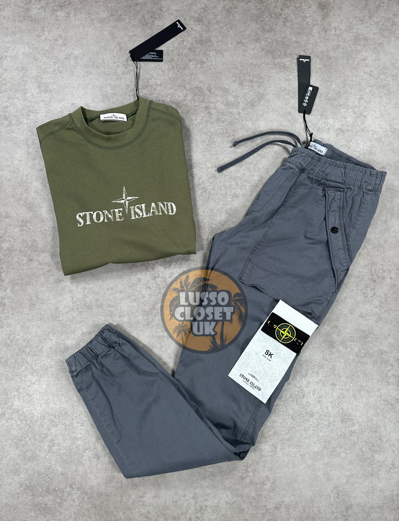 SI - Charcoal Grey Cargo Pants