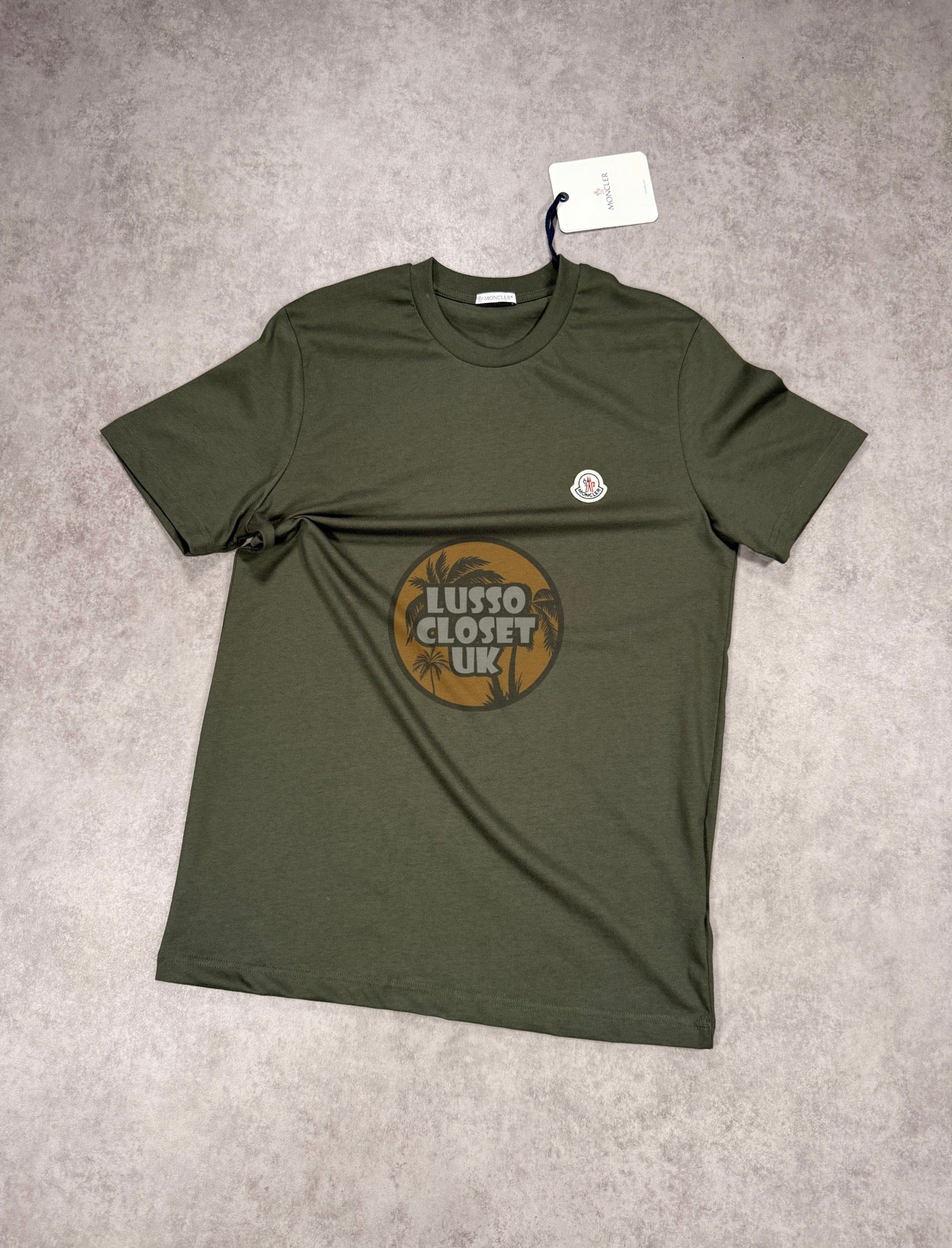M - Khaki Badge T Shirt