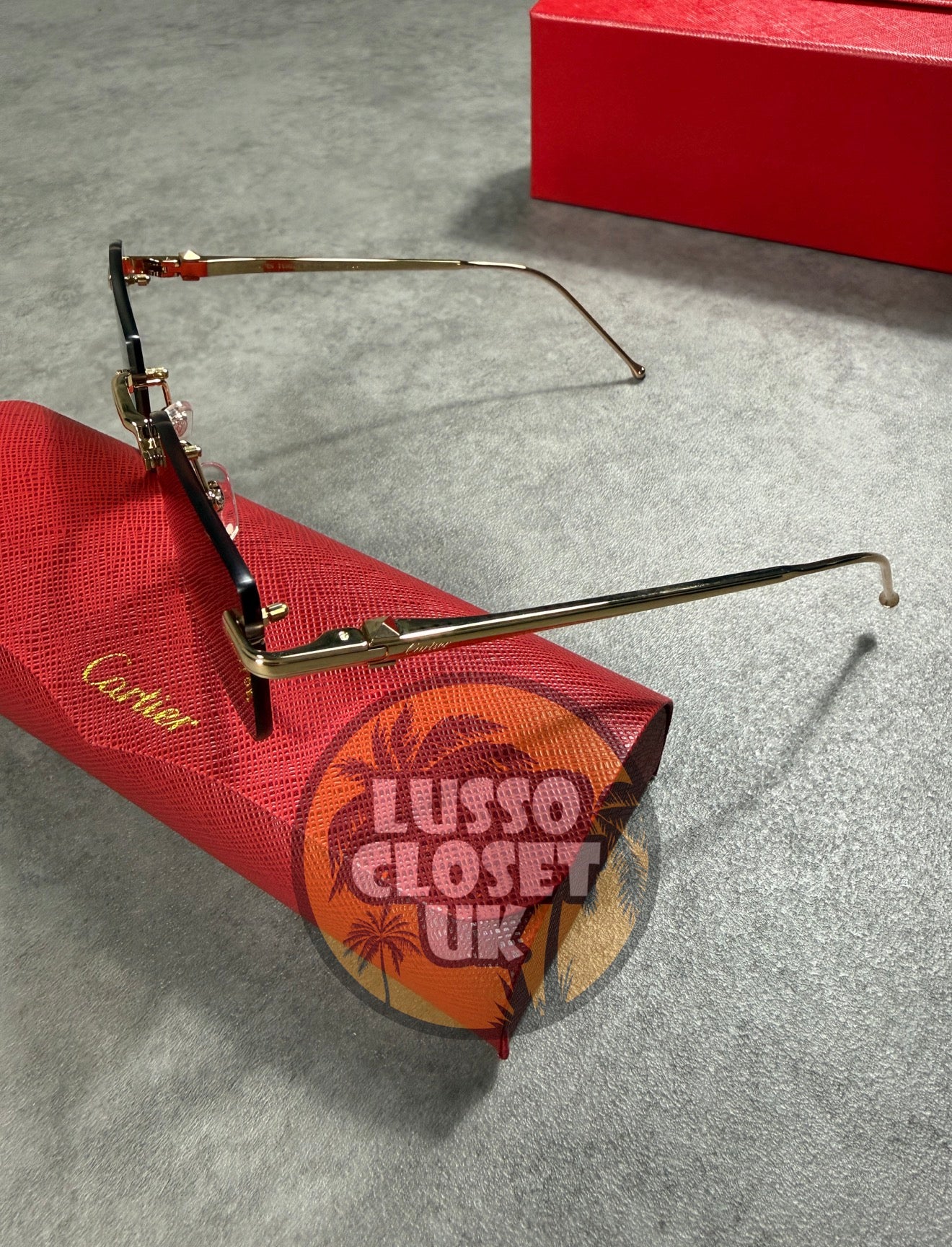 Cart - Brown / Gold Sunglasses