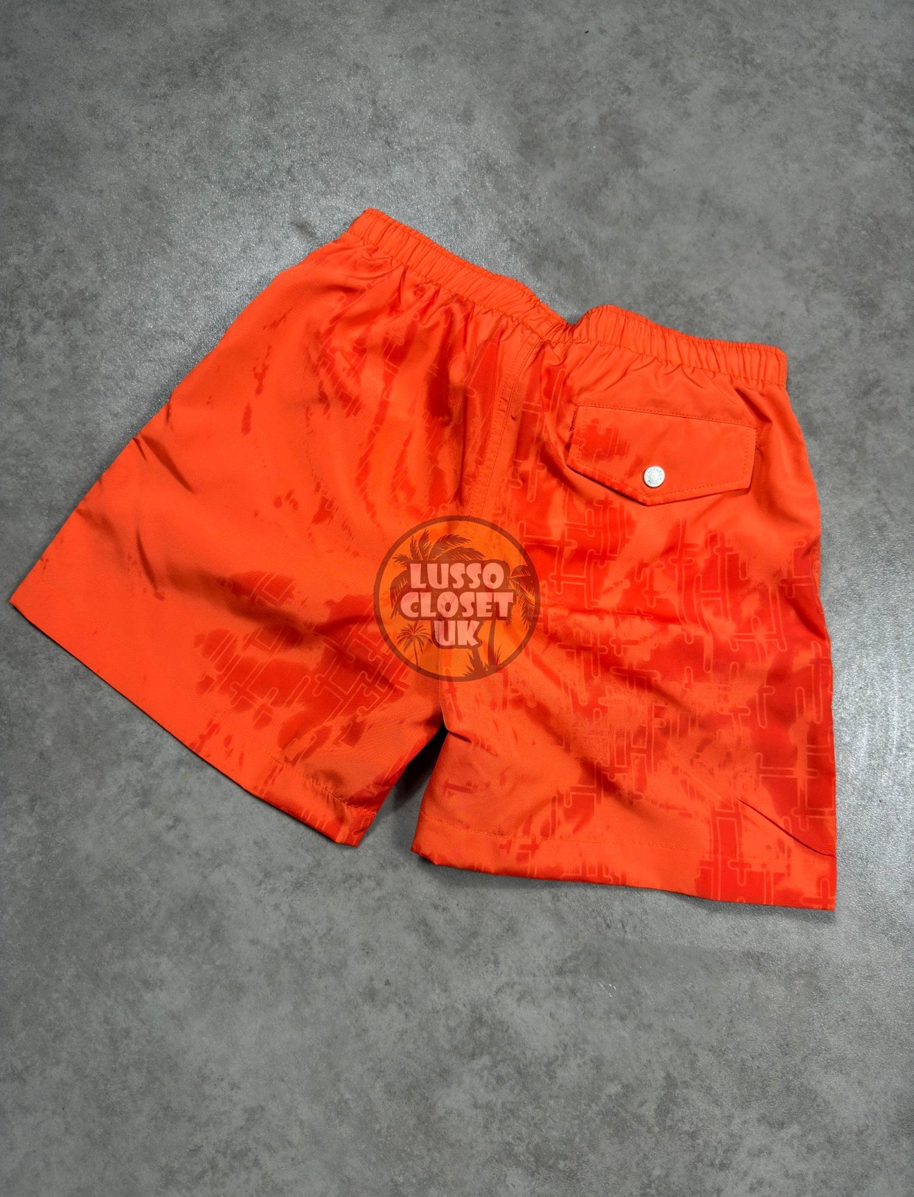 HRMS - Orange Water Reactive Shorts