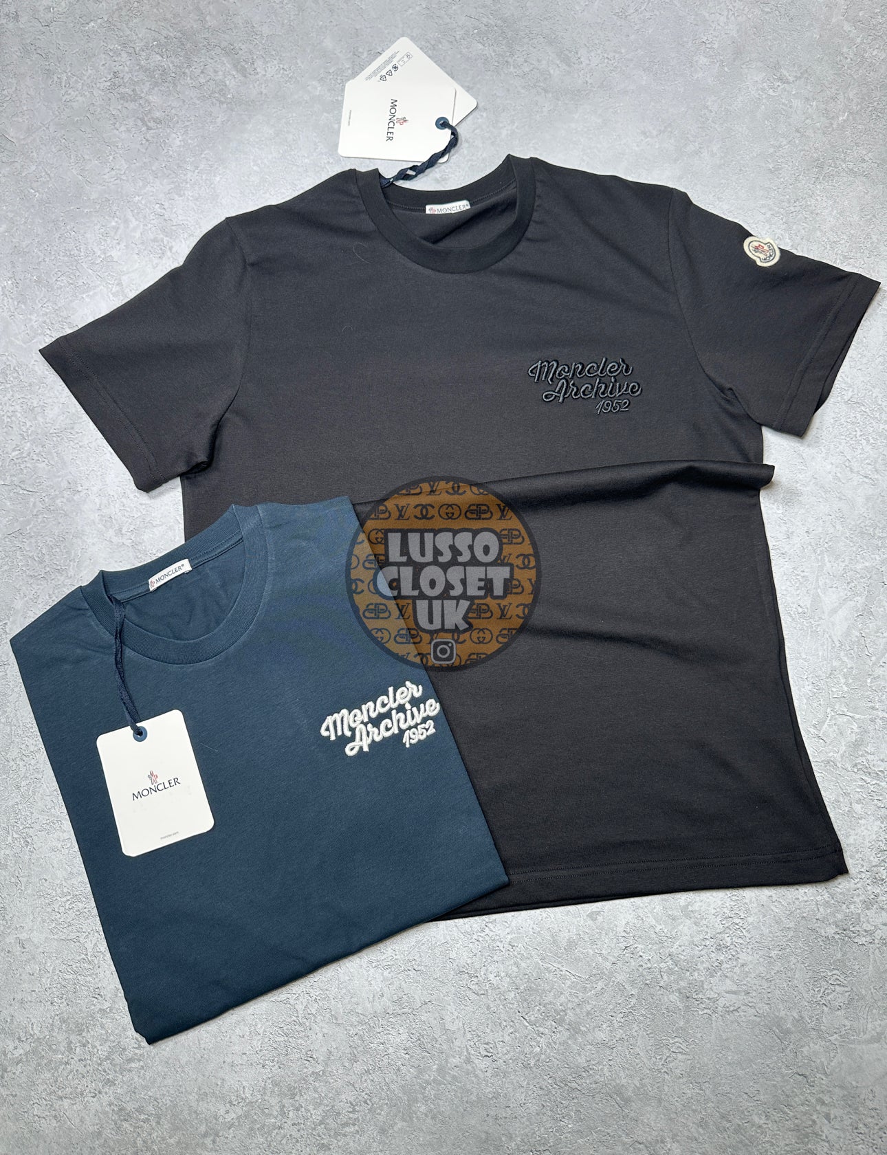 Mon - Navy Archive T Shirt