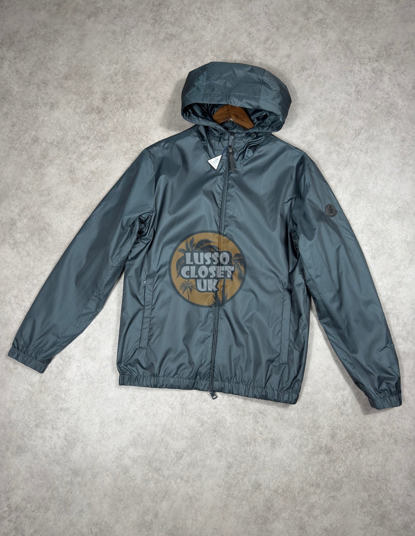 M - Dark Green Windbreaker