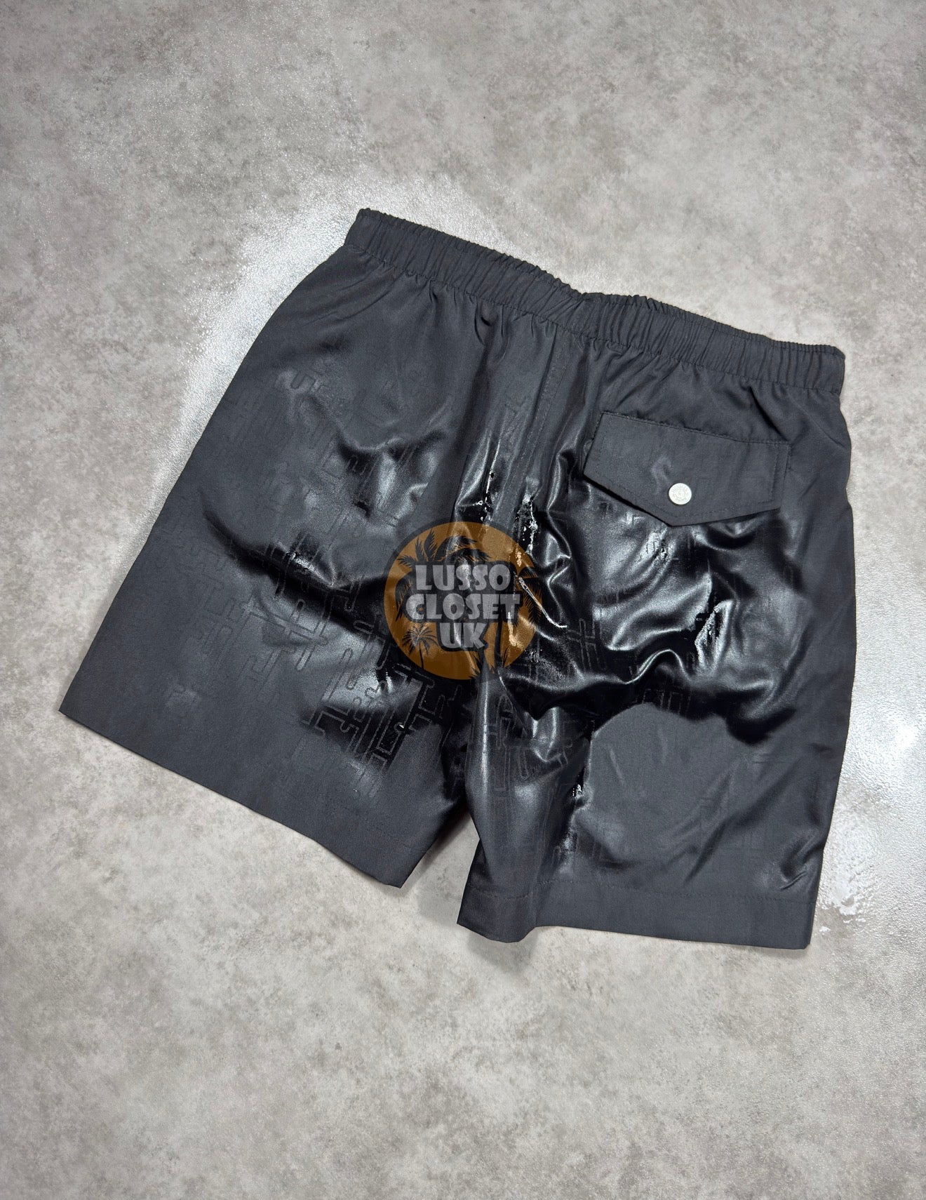 HRMS - Black Water Reactive Shorts