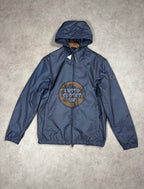 M - Navy Blue Windbreaker
