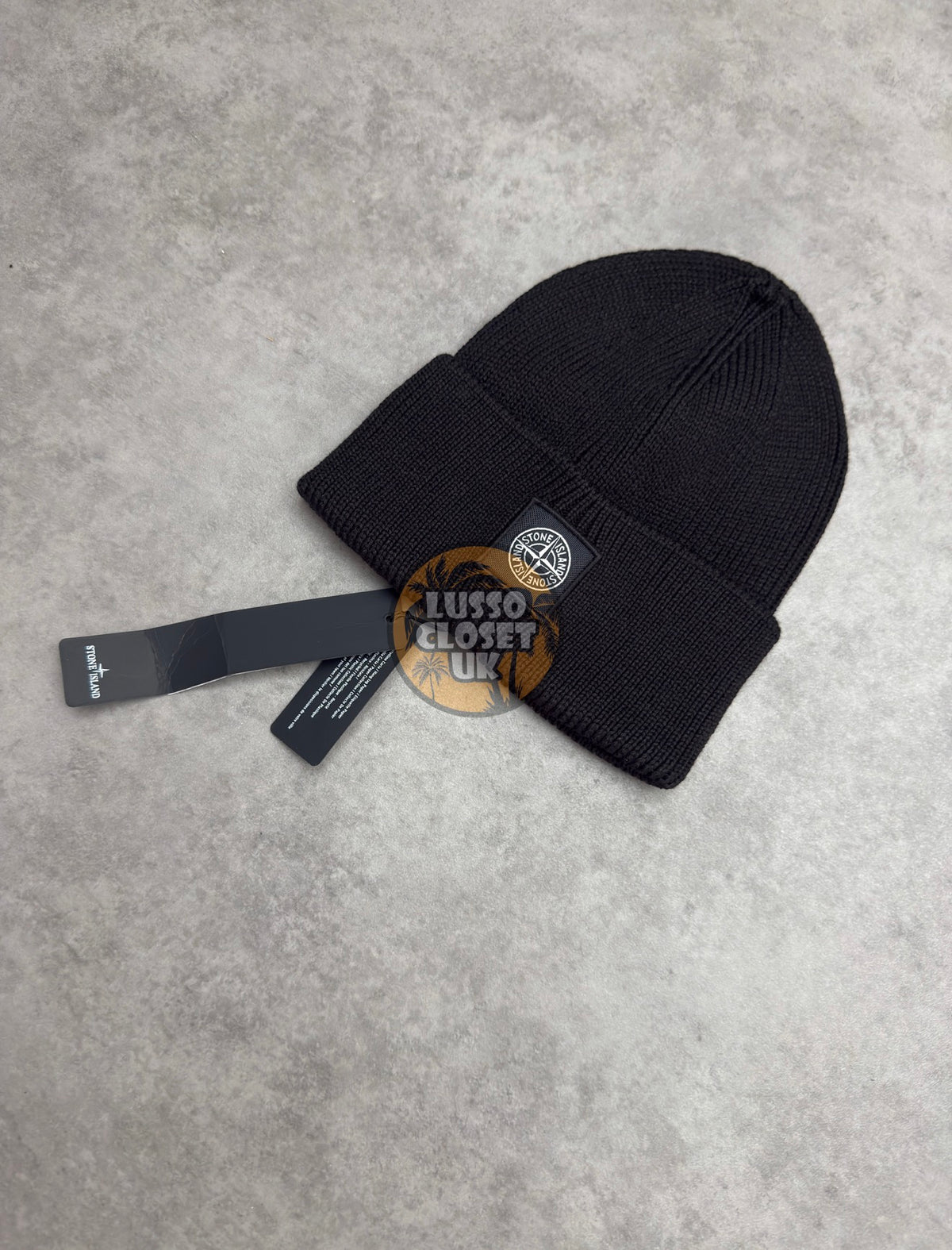 SI - Black Beanie Hat